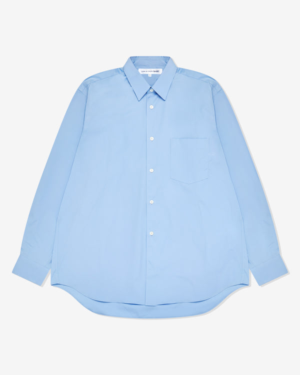 CDG Shirt Forever - Wide Classic Shirt - (Blue)