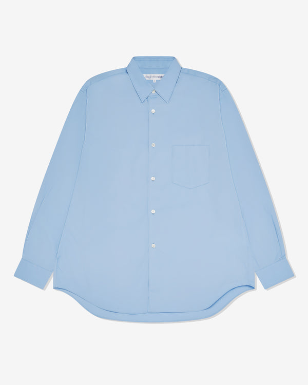 CDG Shirt Forever - Narrow Classic Shirt - (Blue Plain)