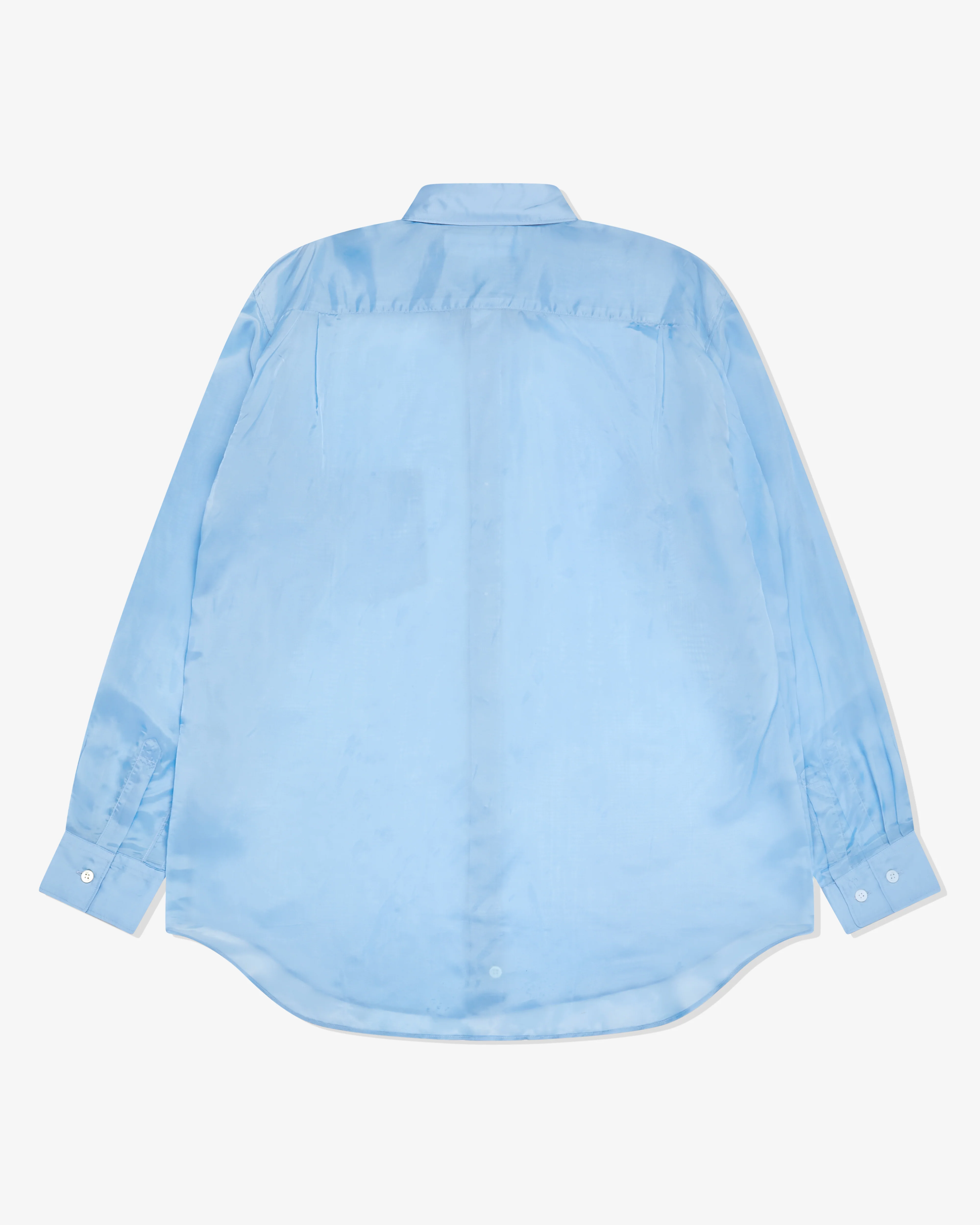 CDG Shirt Forever - Men's Cupra Taffetas Narrow Classic Shirt - (Blue)