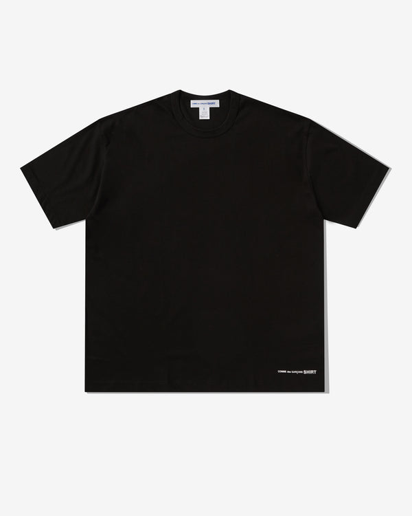 CDG Shirt - Men
s Logo T-Shirt - (Black)