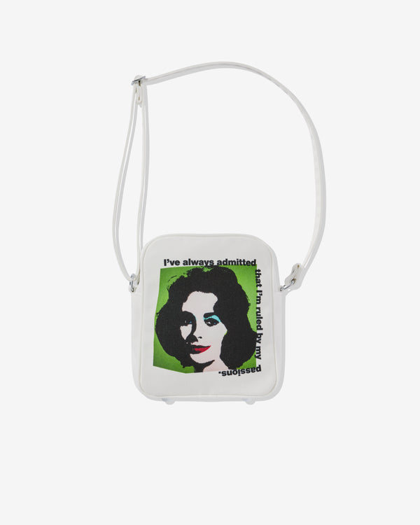 CDG Shirt - Andy Warhol Shoulder Bag - (White/Print G)