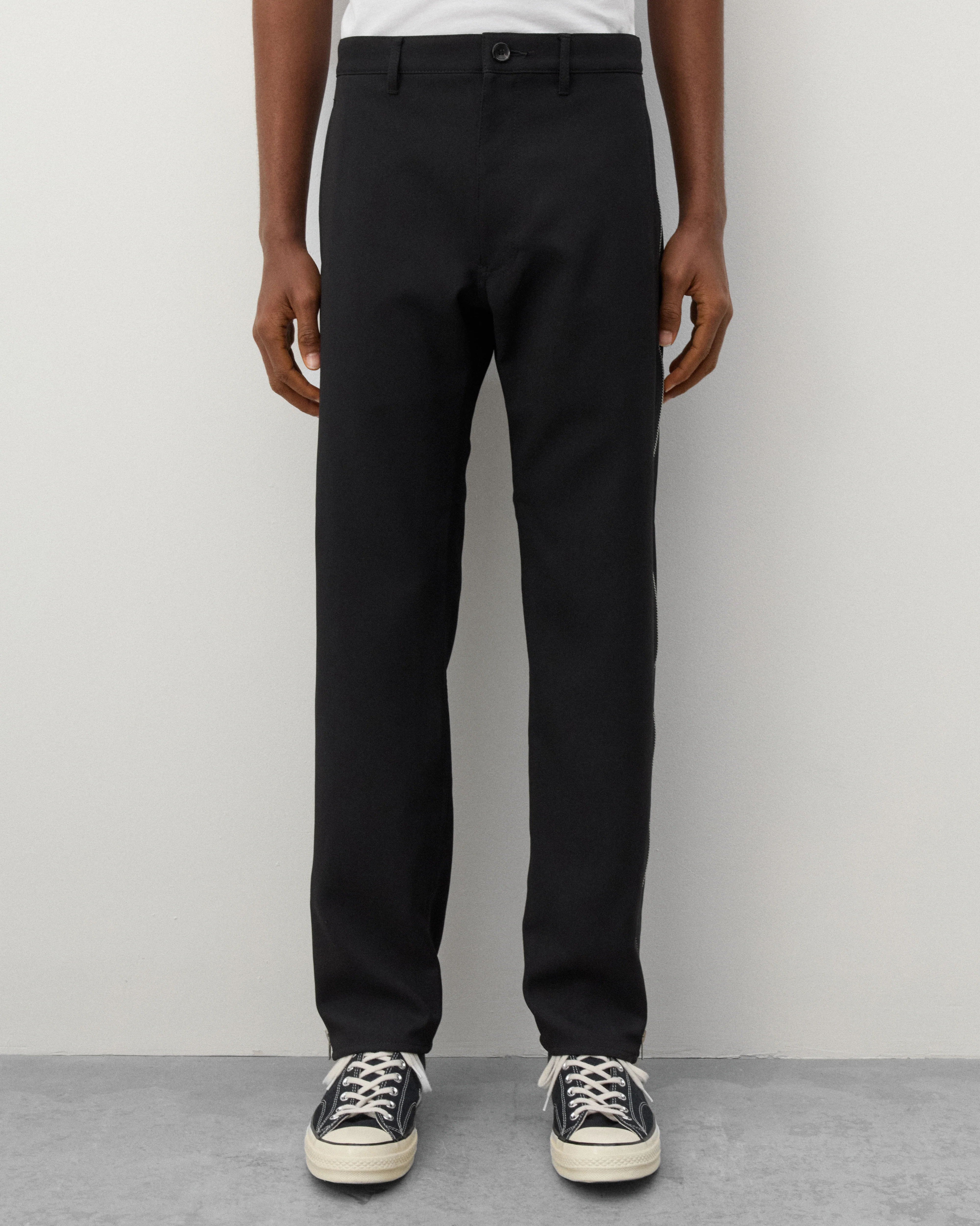CDG Shirt - Men's Zip Trousers - (Black)