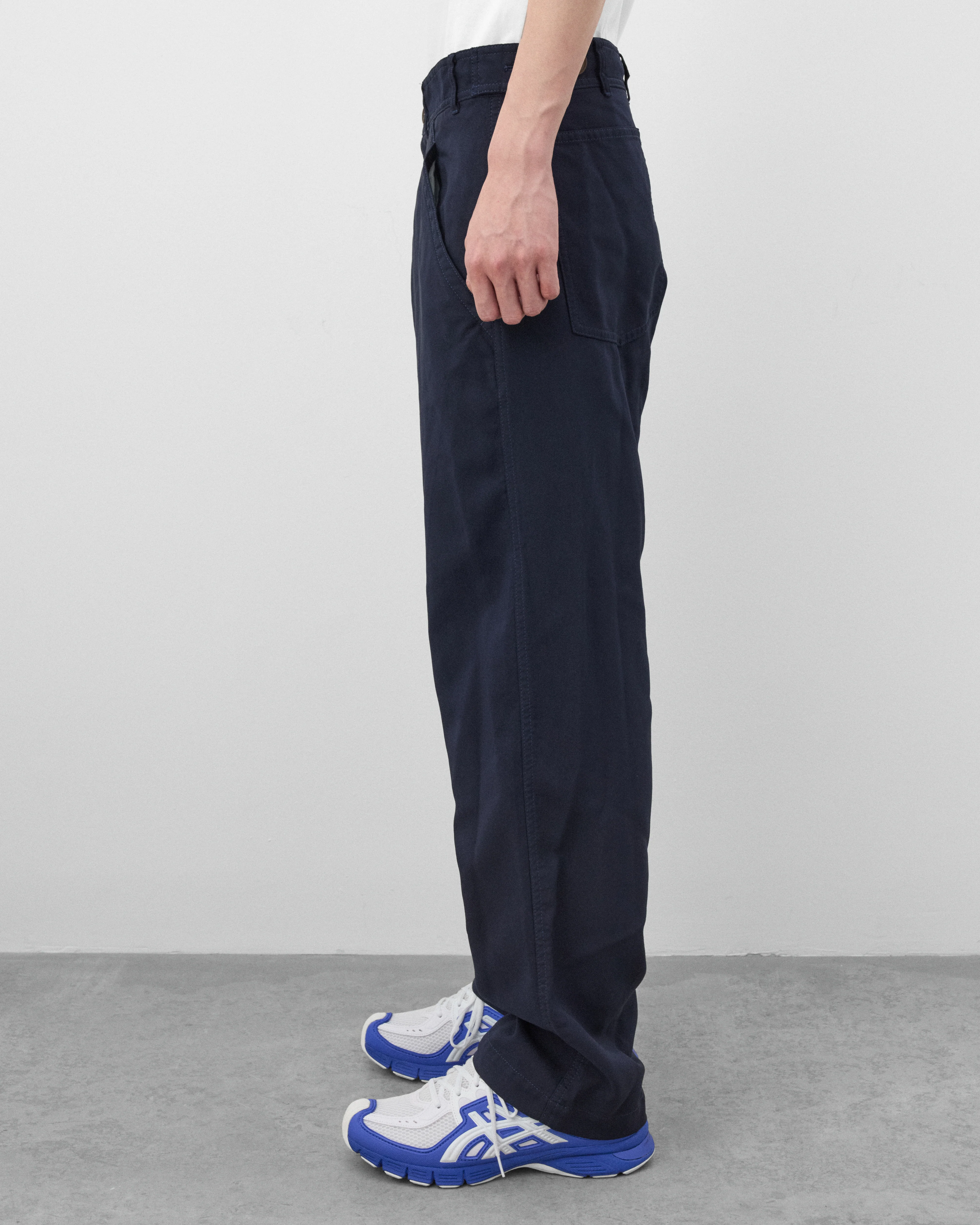 CDG Shirt - Men's Straight Leg Trousers - (Blue)