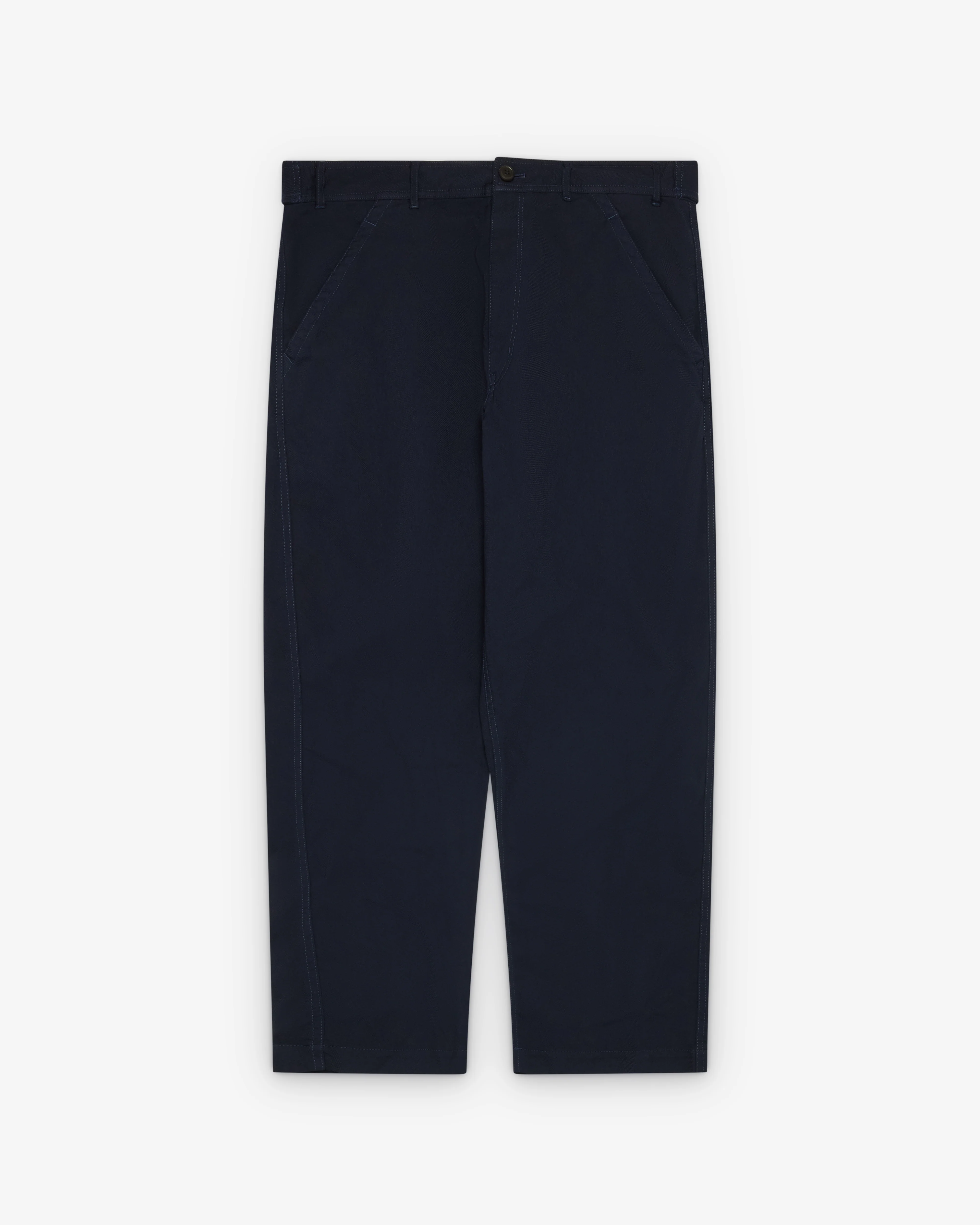 CDG Shirt - Men's Straight Leg Trousers - (Blue)