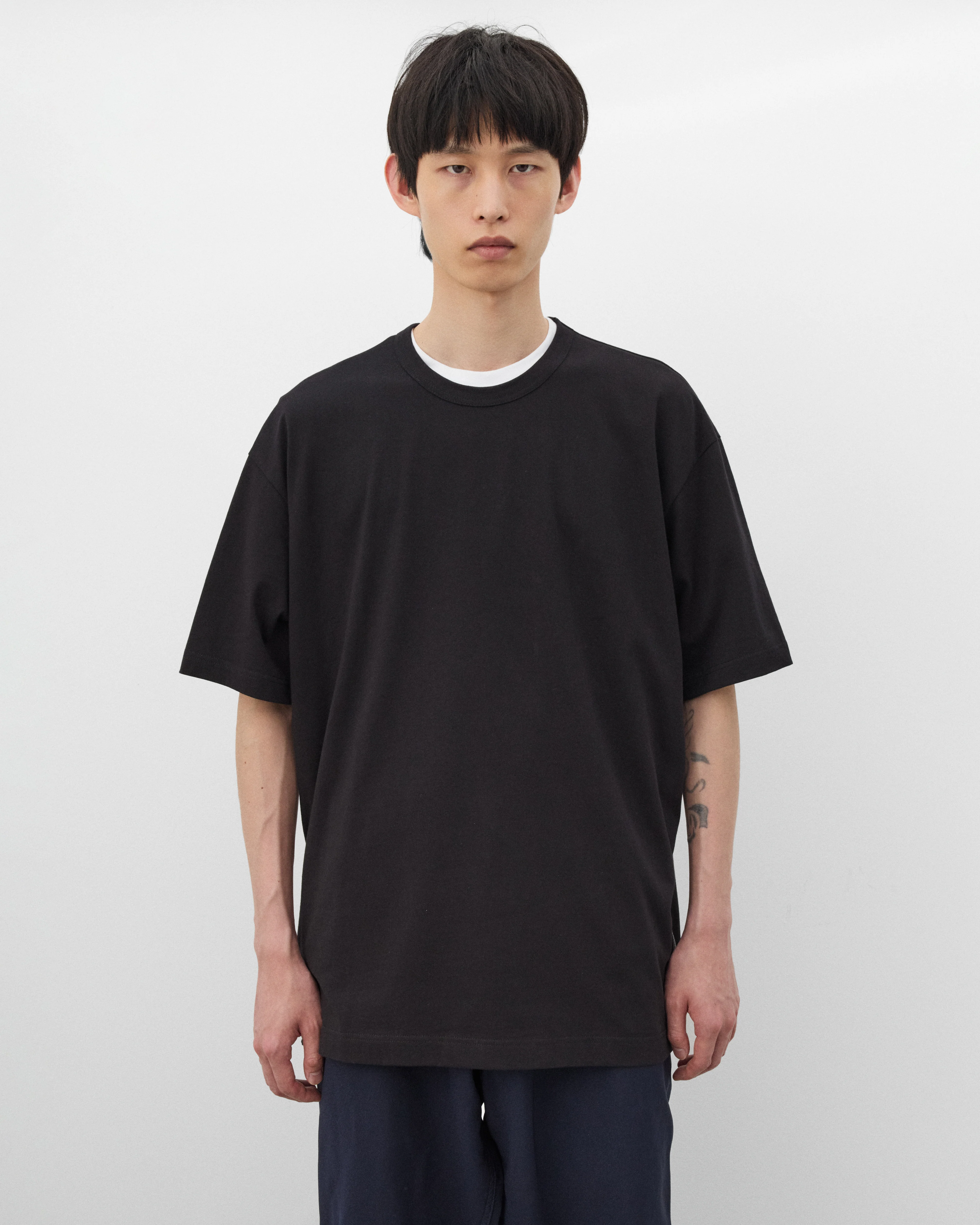 CDG Shirt - Men's Zip T-Shirt - (Black)