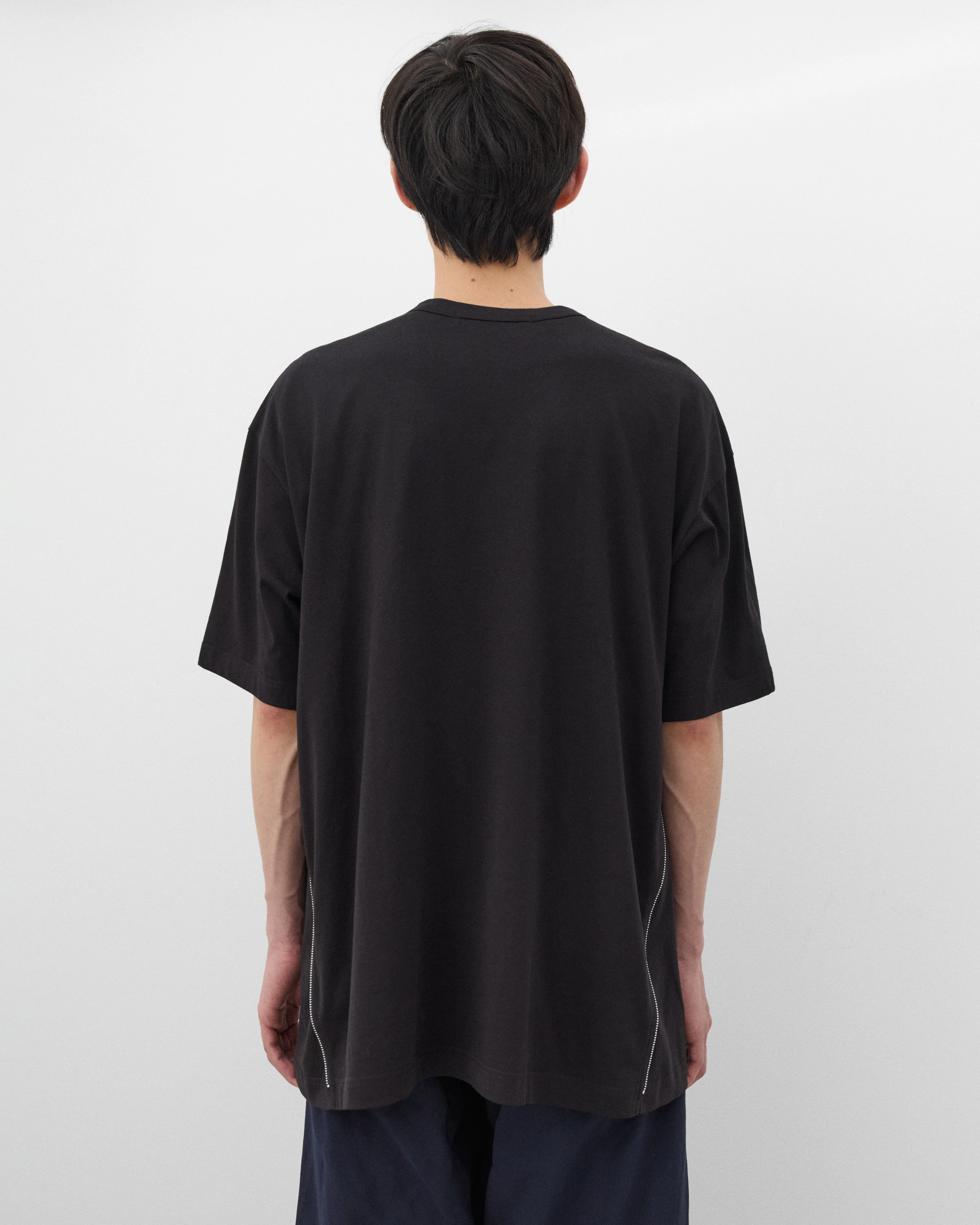 CDG Shirt - Men's Zip T-Shirt - (Black)