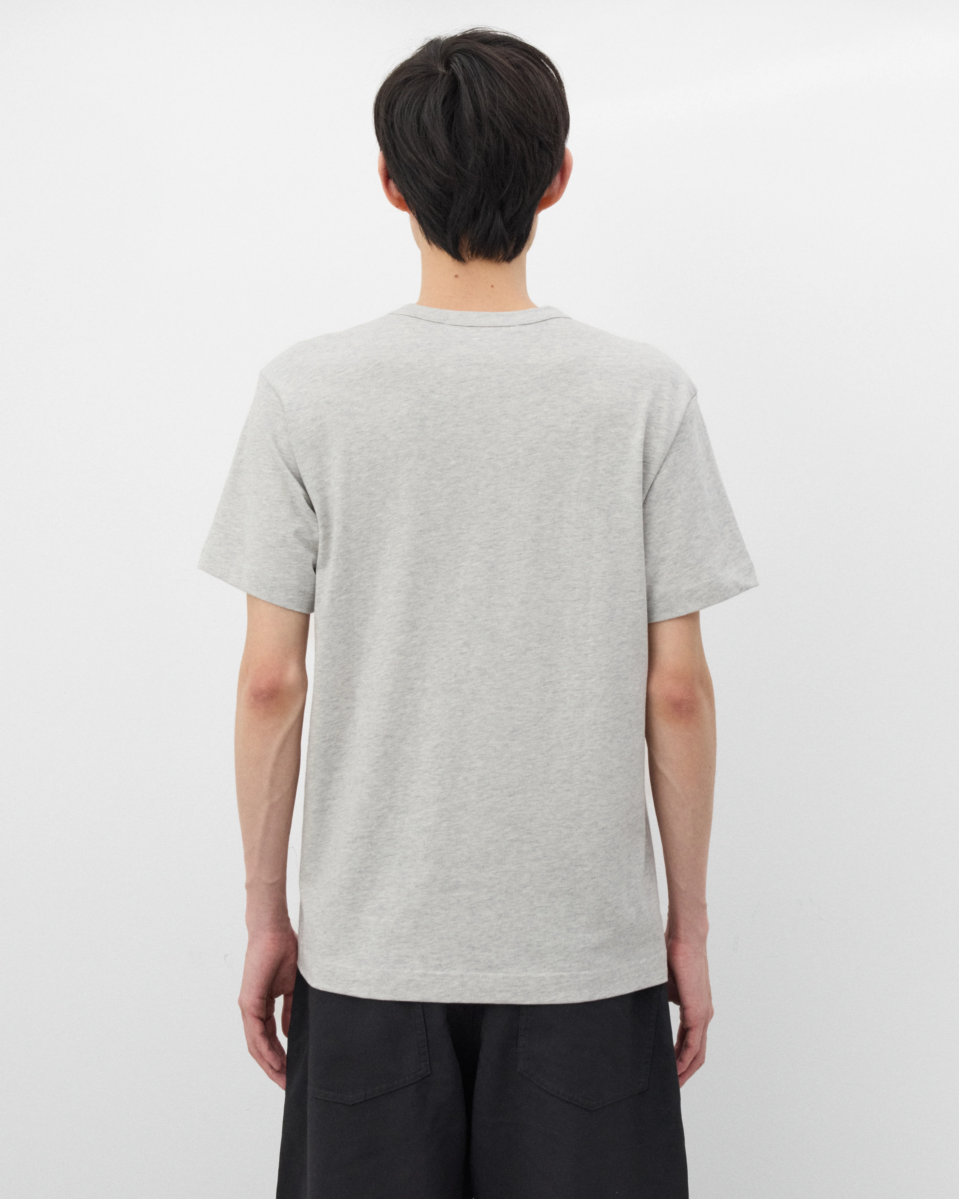 CDG Shirt - Men's Pattern T-Shirt - (Grey)