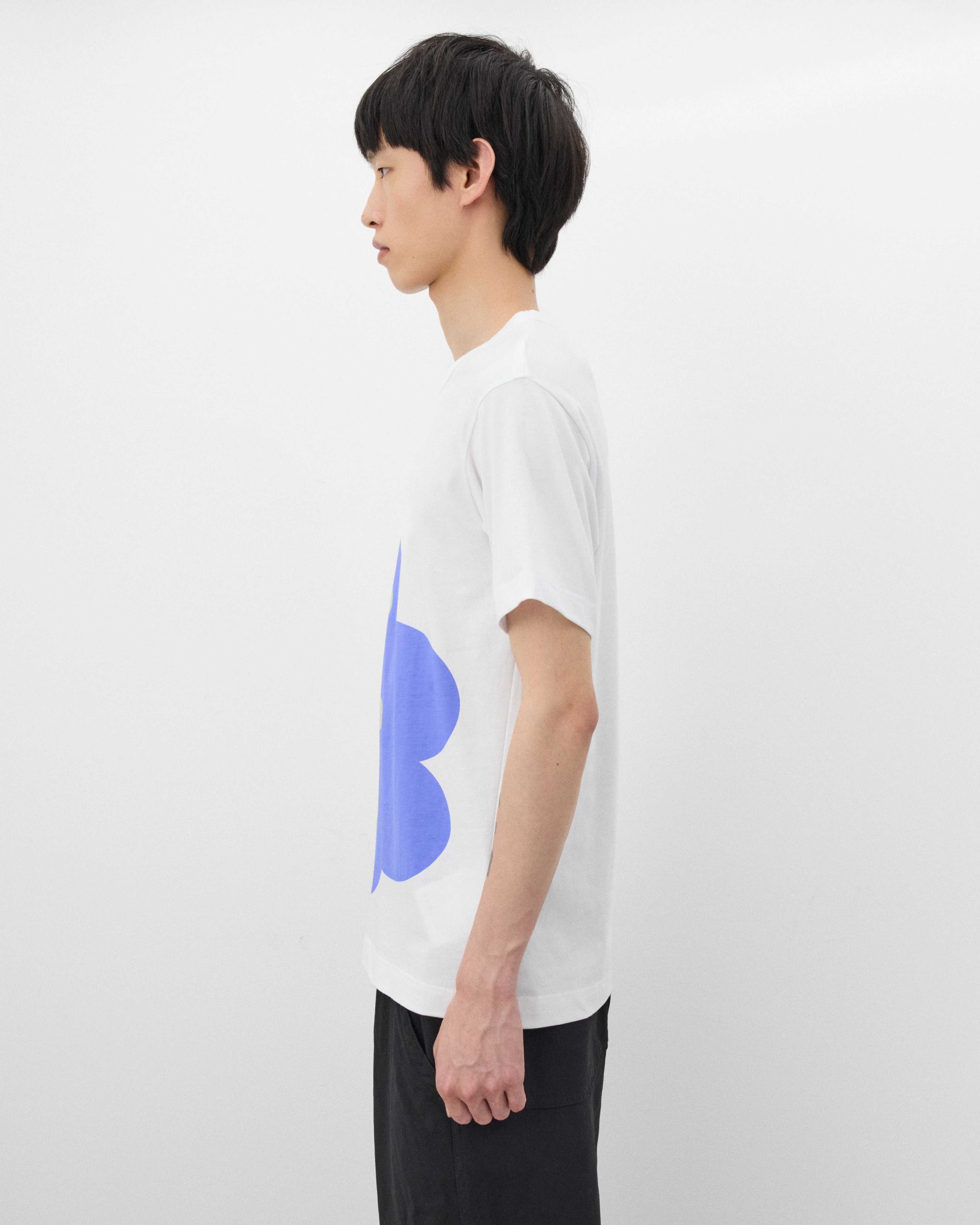 CDG Shirt - Men's Pattern T-Shirt - (White)