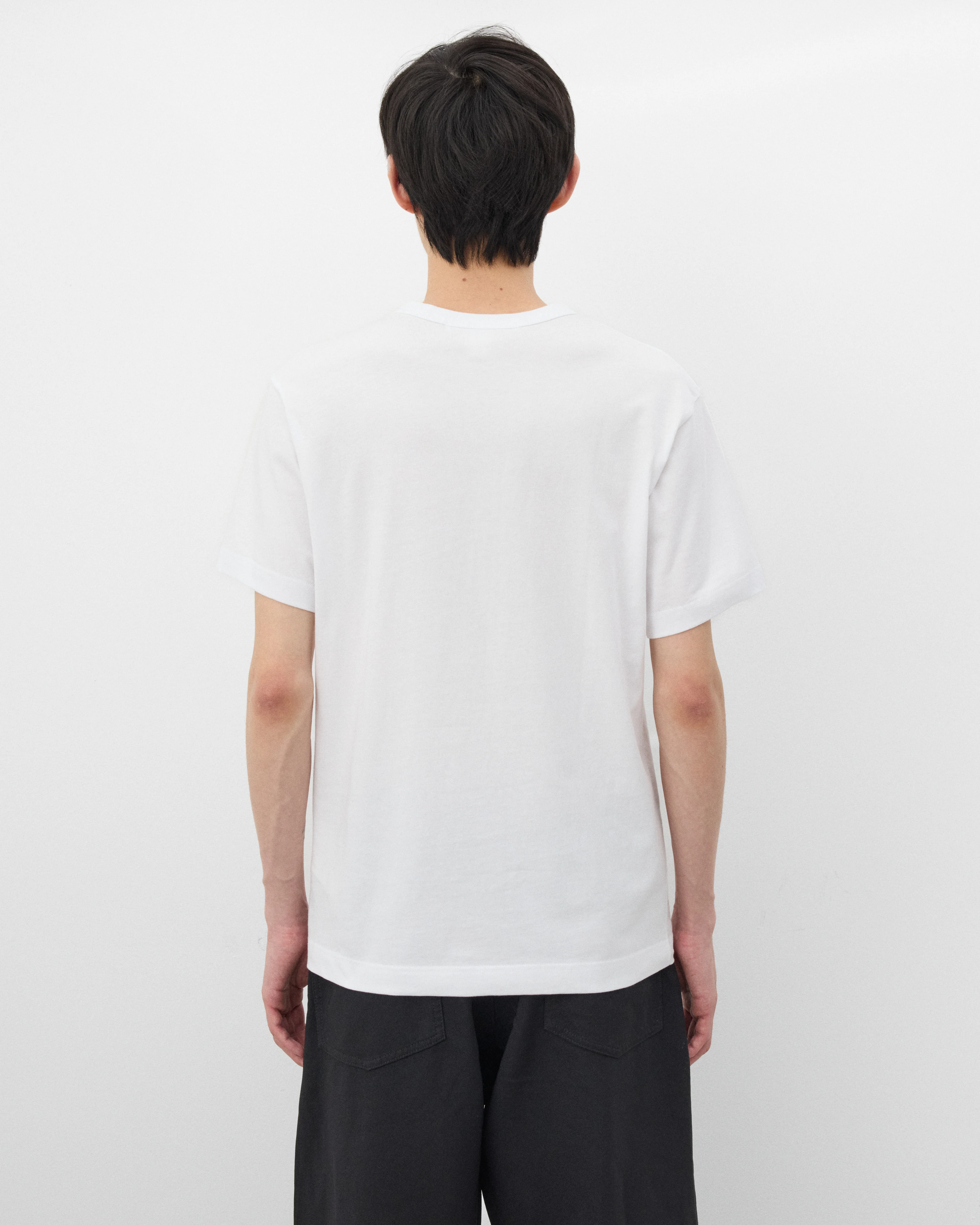 CDG Shirt - Men's Pattern T-Shirt - (White)