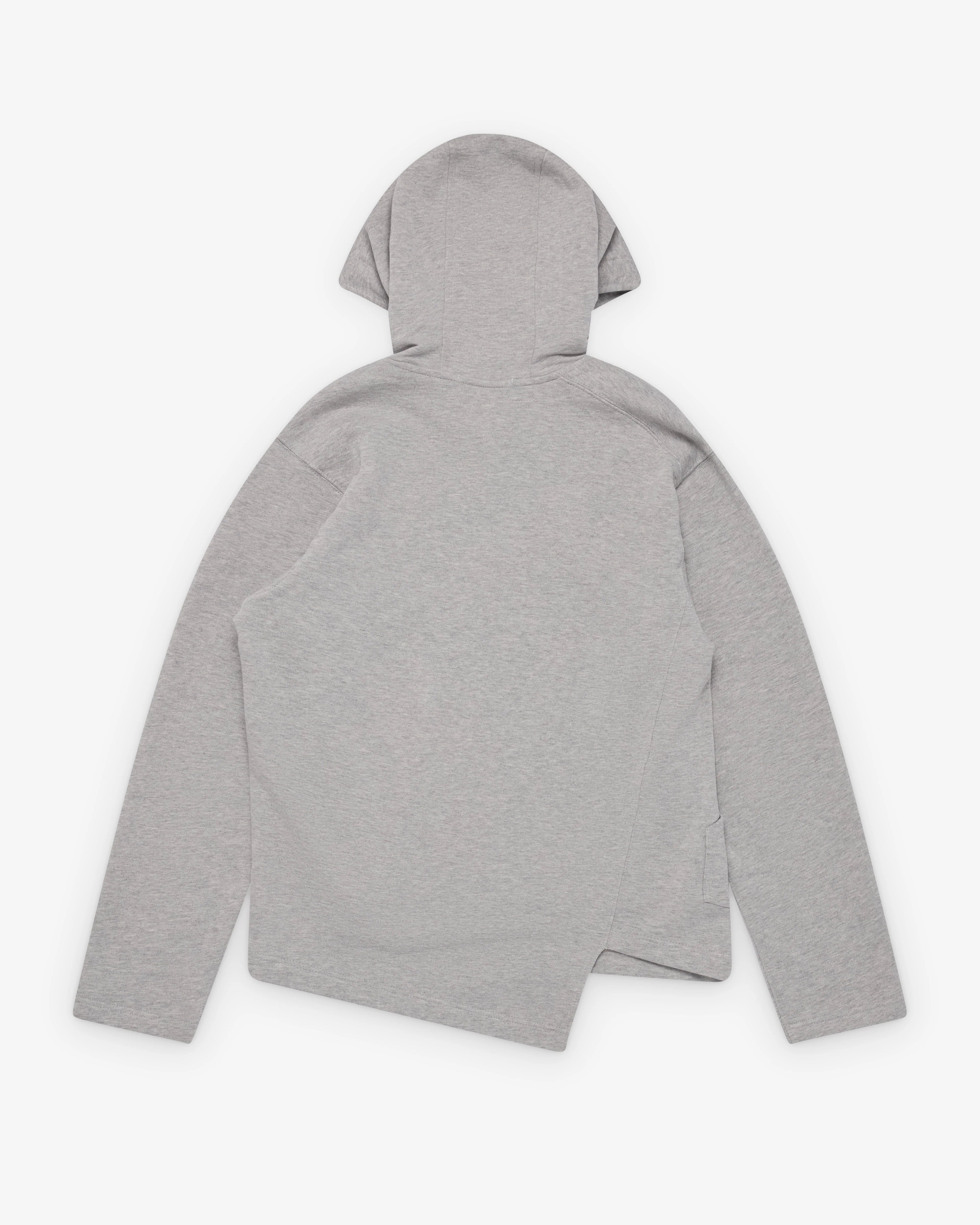 CDG Shirt - Men's Bias Cut Hoodie - (Grey)