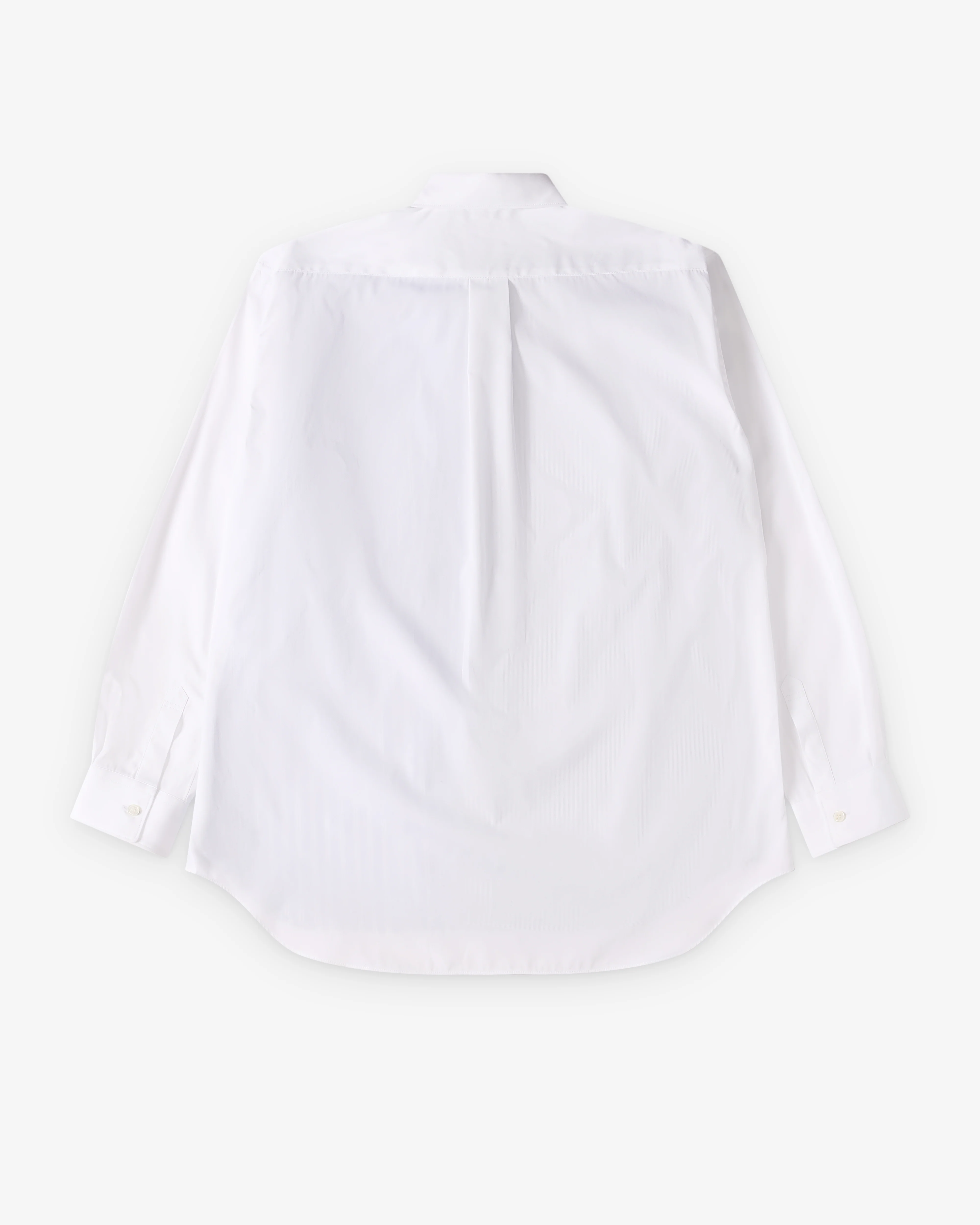 CDG Shirt Forever - Men's Wide Fit Stripe & Poplin Shirt - (Stripe 1)