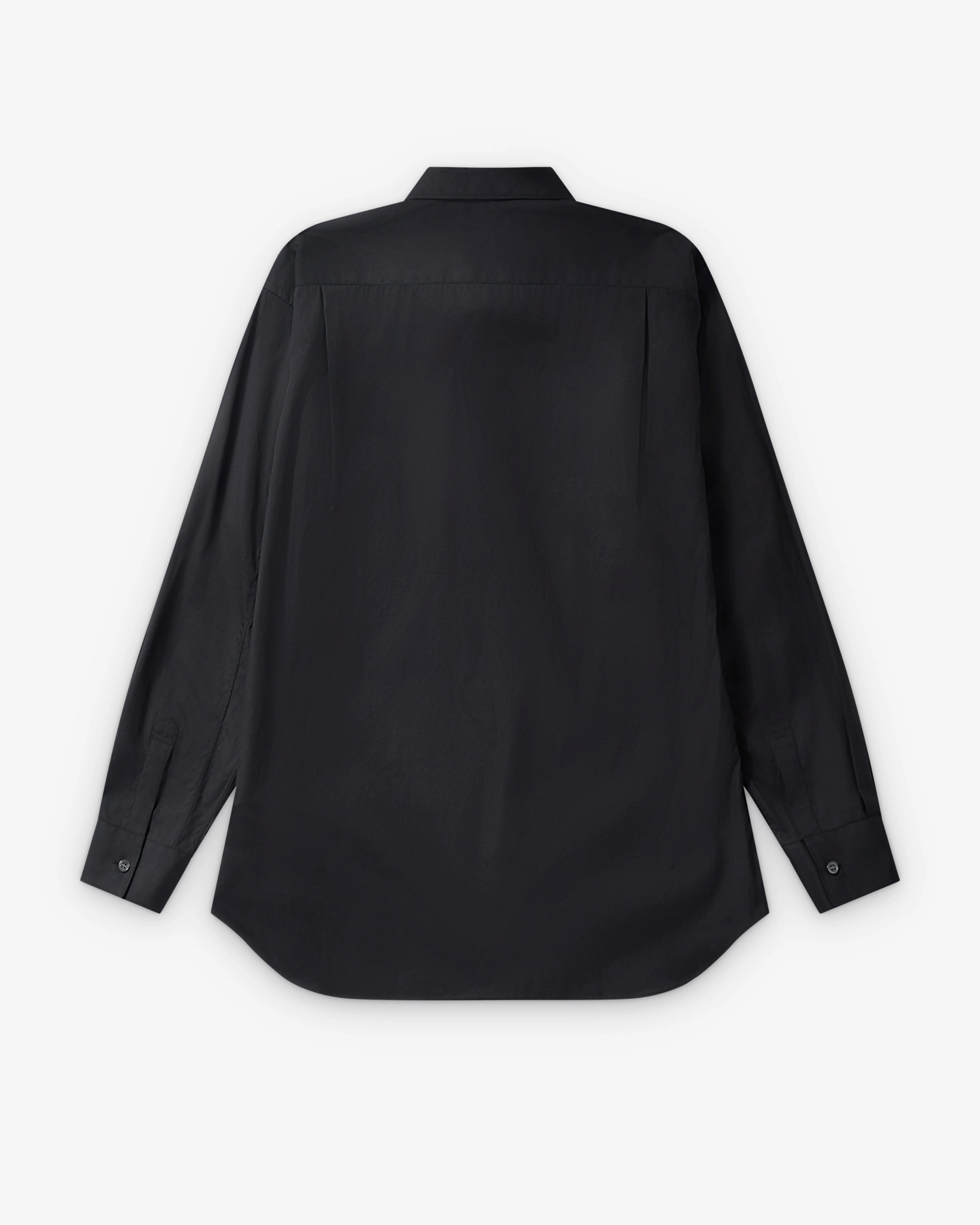 CDG Shirt - Men's Stripe Graphic Shirt - (Black/Blue Stripe)