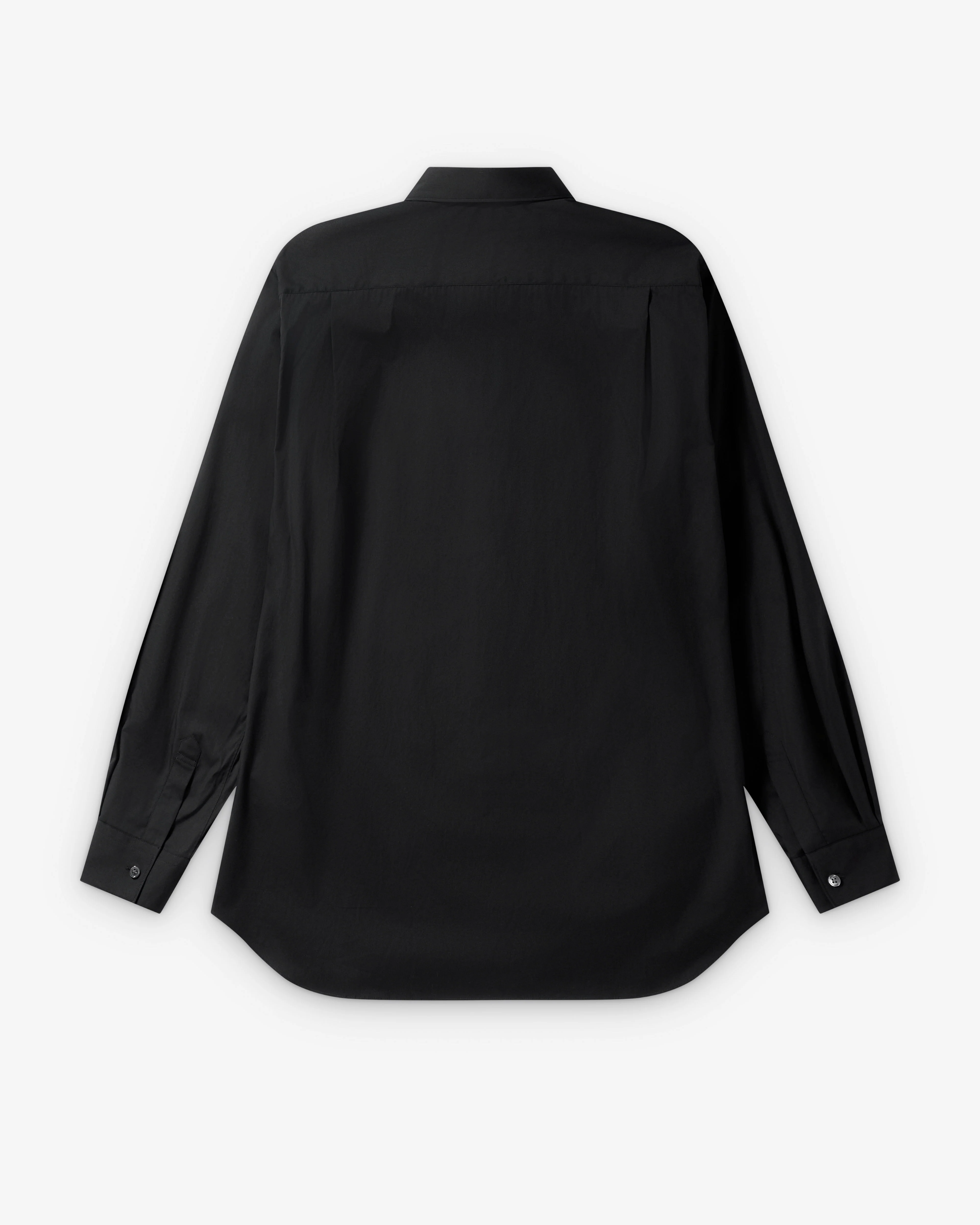 CDG Shirt - Men's Poplin Print Shirt - (Black)