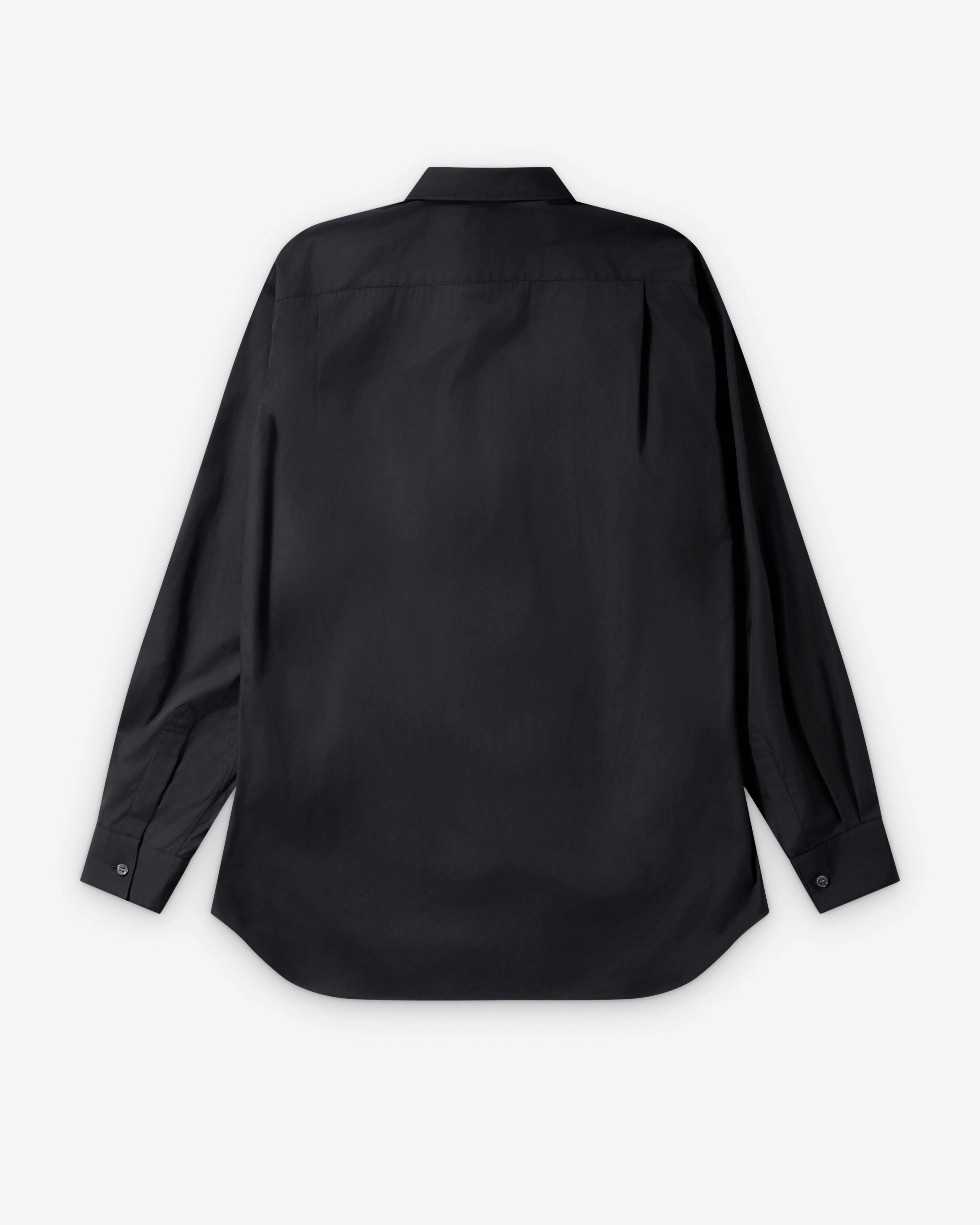 CDG Shirt - Men's Poplin Print Shirt - (Black)