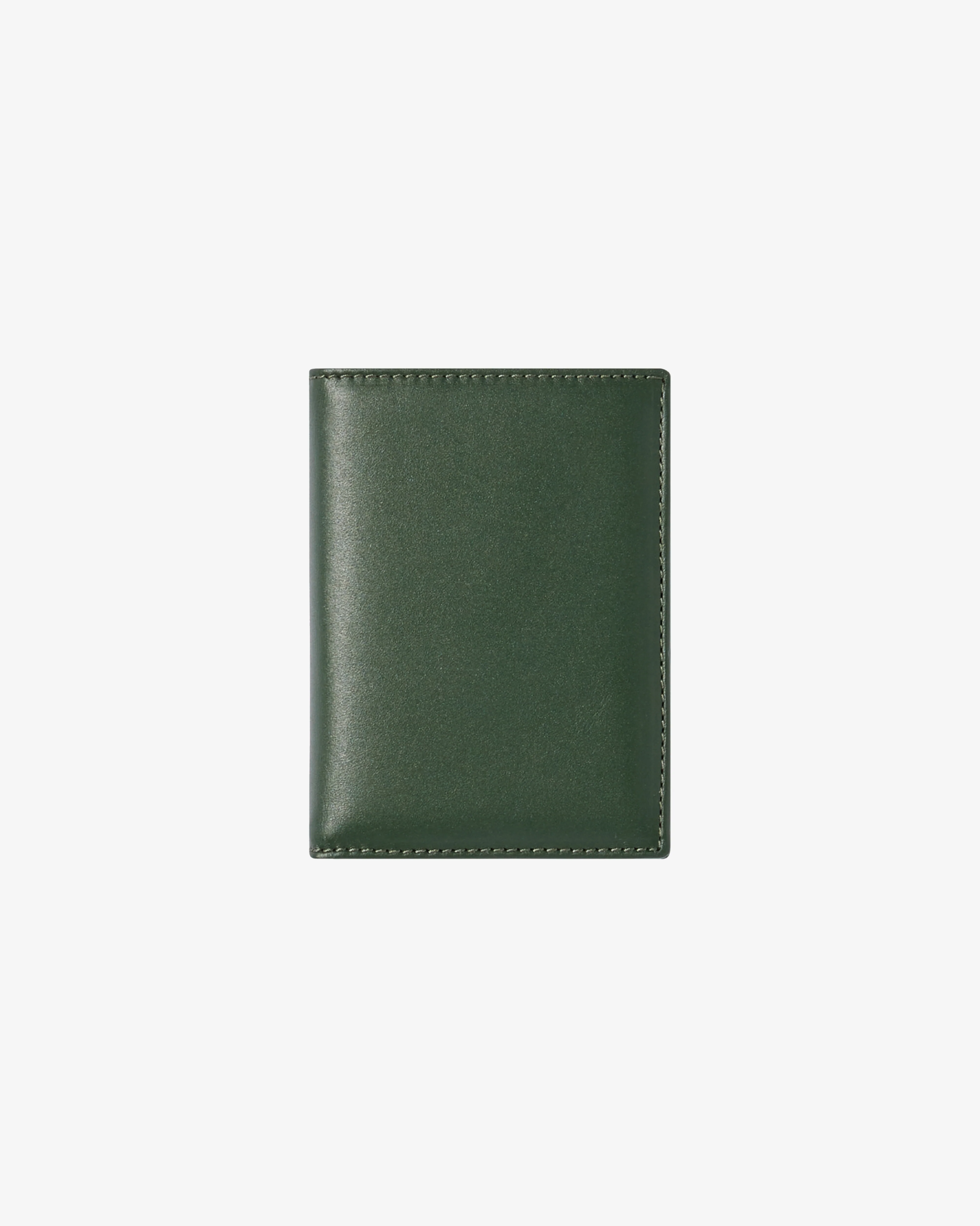 CDG Wallet - Classic Leather Bifold Wallet - (Bottle Green SA0641)