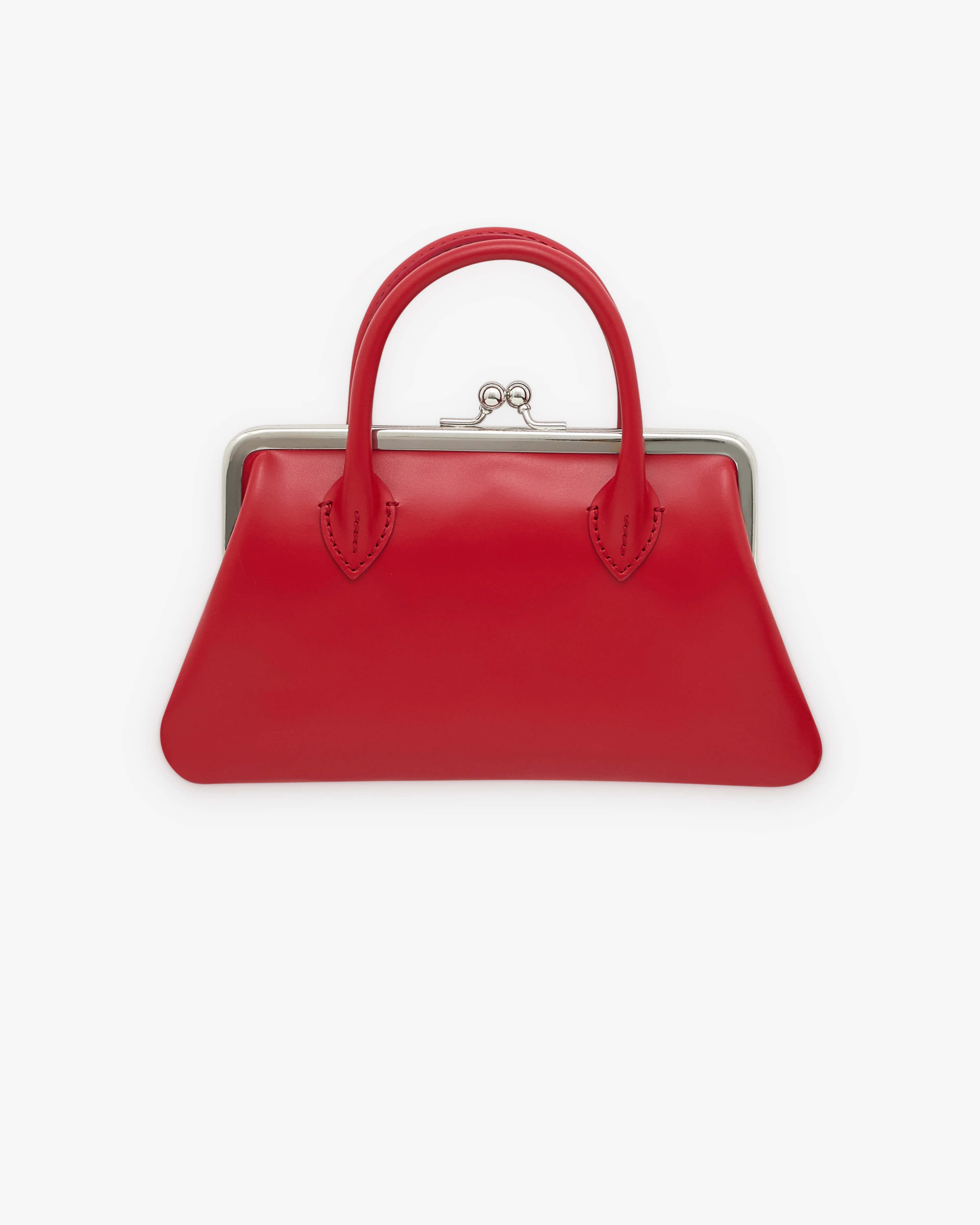 CDG Wallet - Medium Wallet With Clasp Handles - (Red SA0302CH)