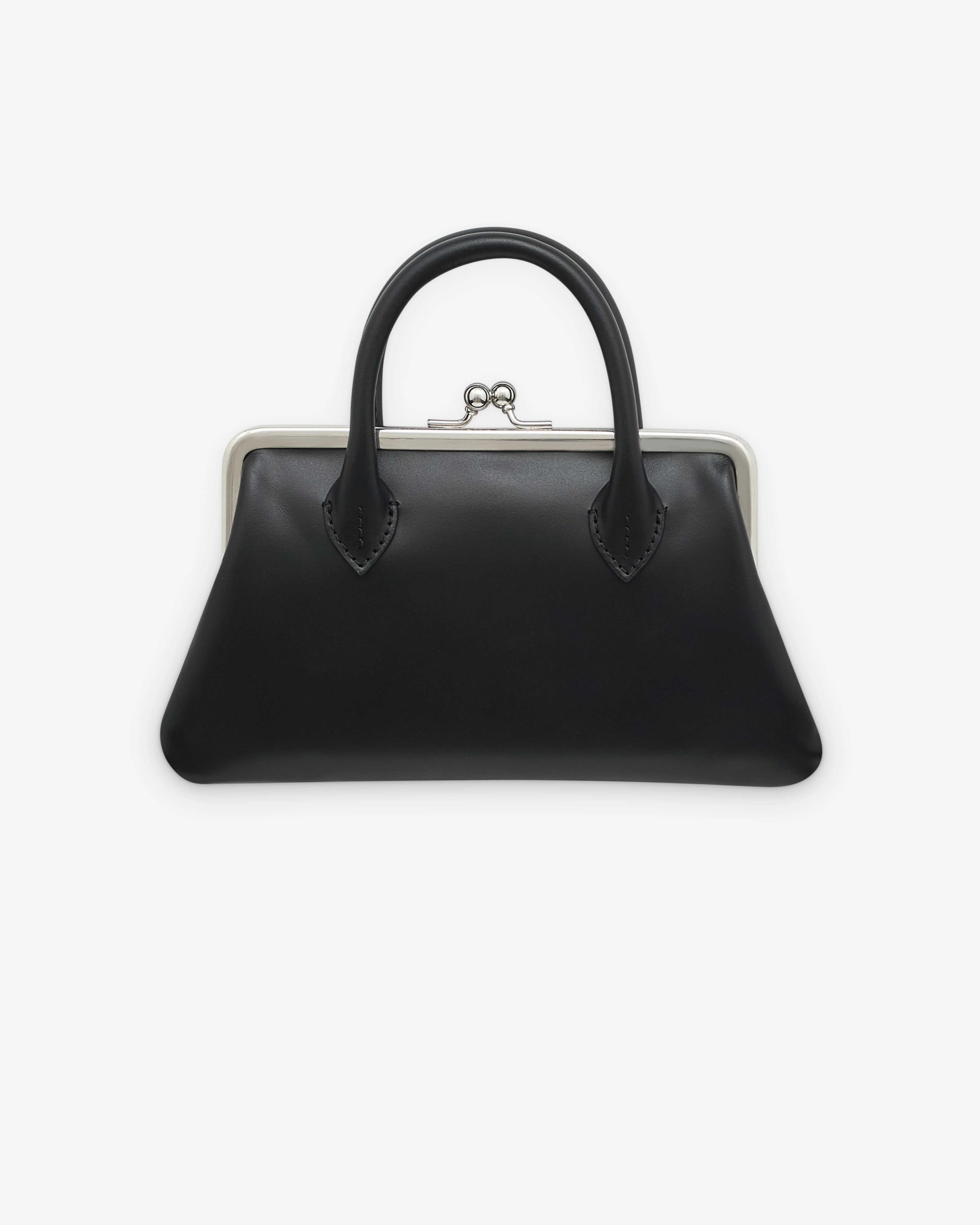 CDG Wallet - Medium Wallet With Clasp Handles - (Black SA0302CH)