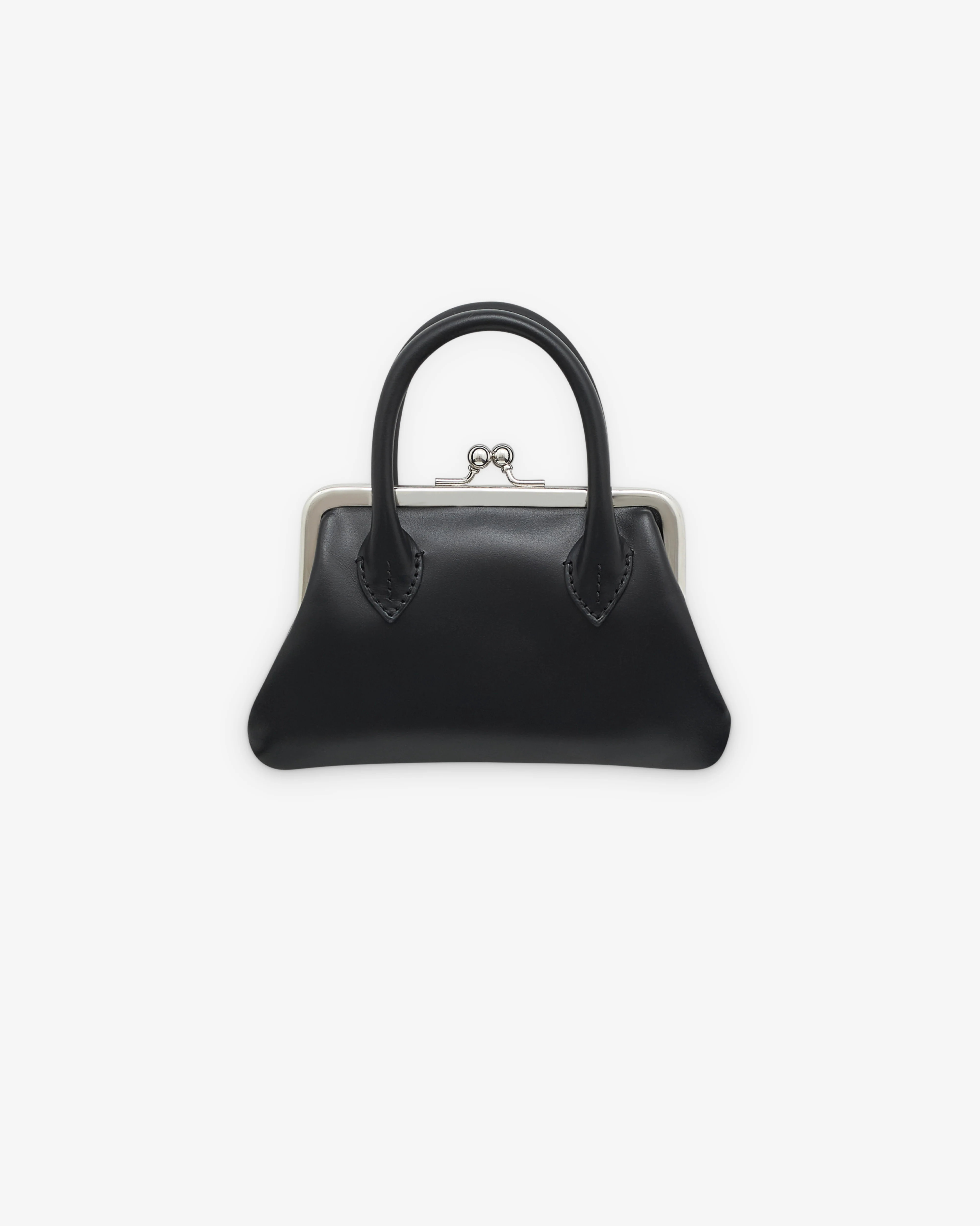 CDG Wallet - Small Wallet With Clasp Handles - (Black SA0301CH)
