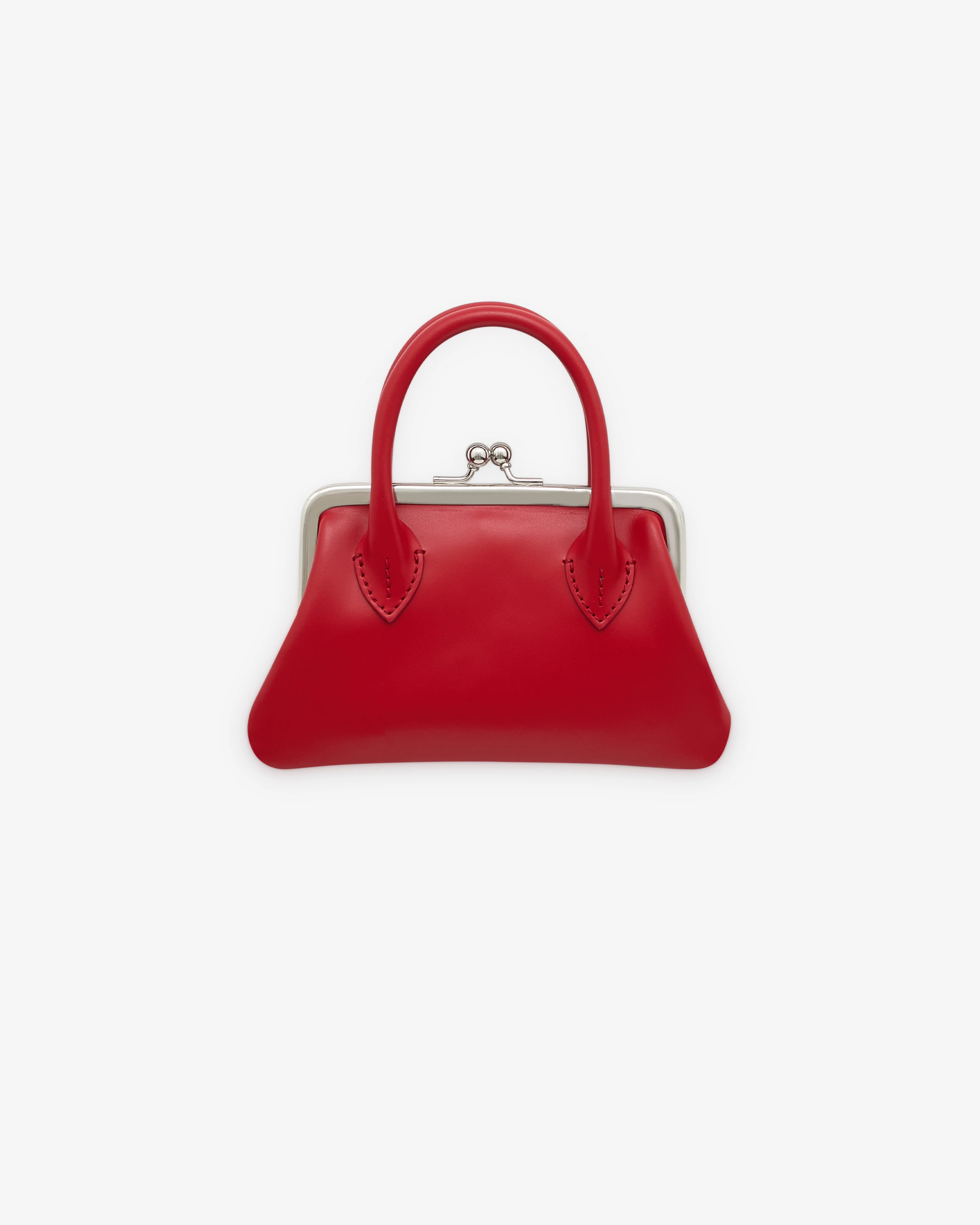 CDG Wallet - Small Wallet With Clasp Handles - (Red SA0301CH)