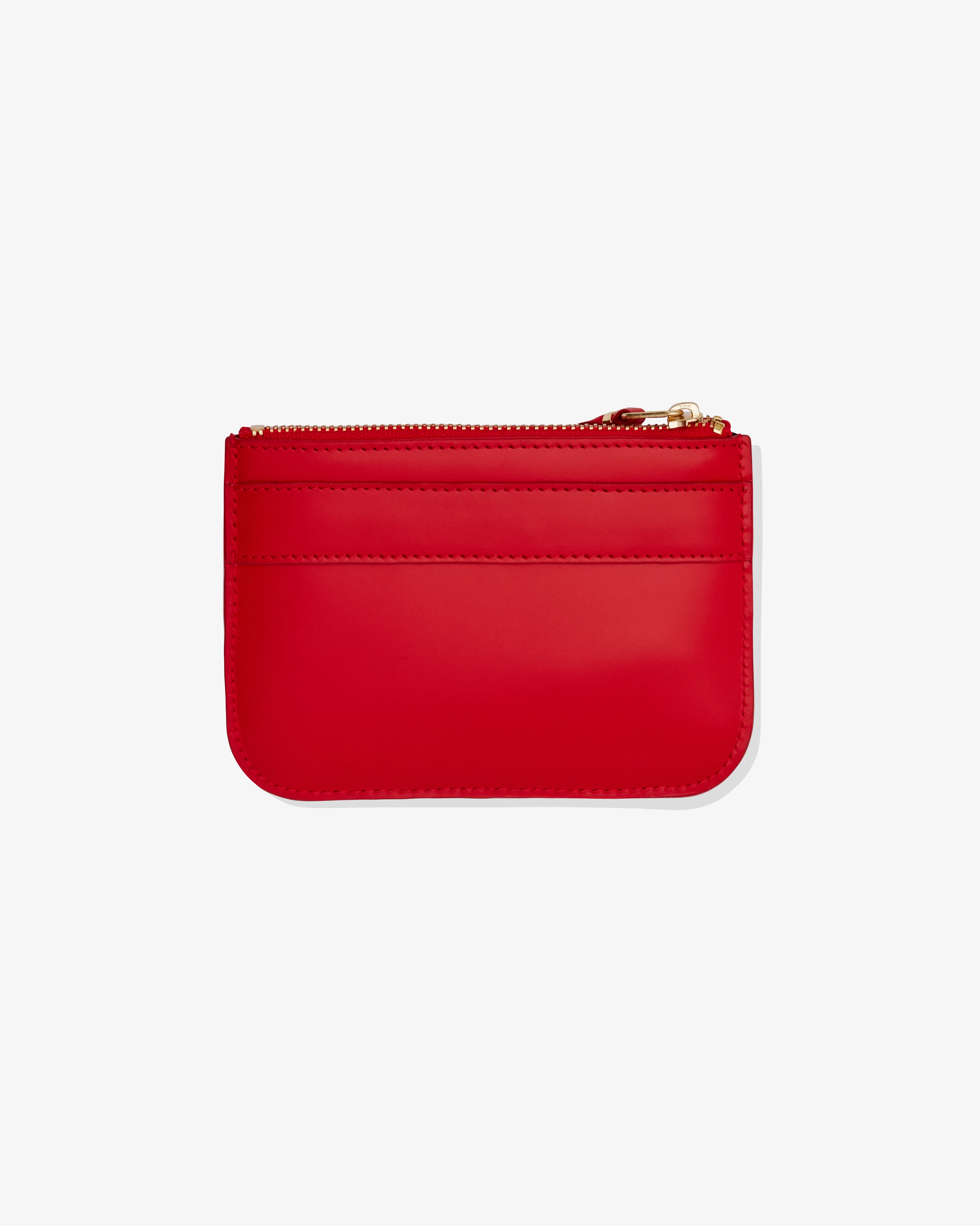 CDG Wallet - Big Bow Zip Pouch - (Red SA8100BB)
