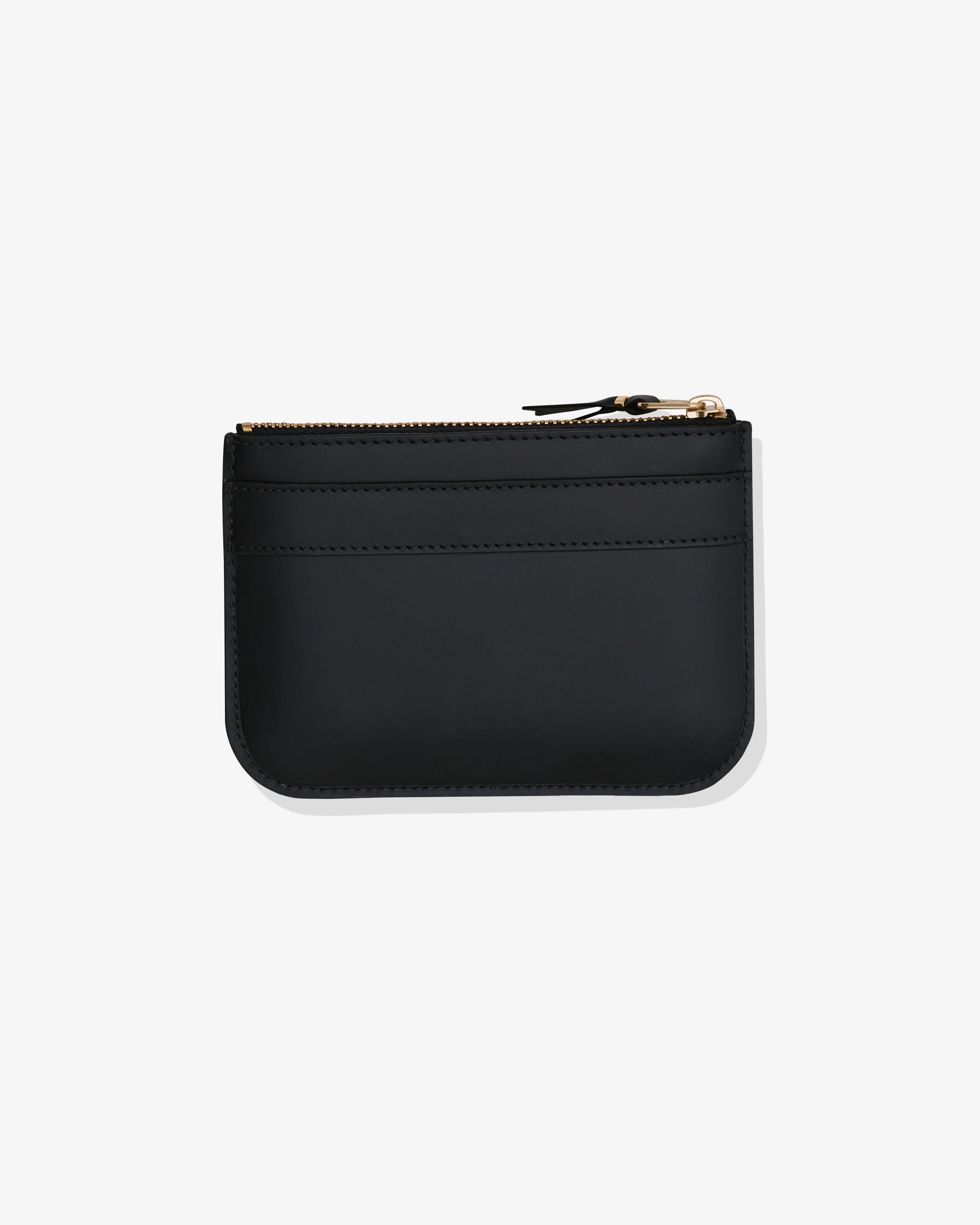 CDG Wallet - Big Bow Zip Pouch - (Black SA8100BB)