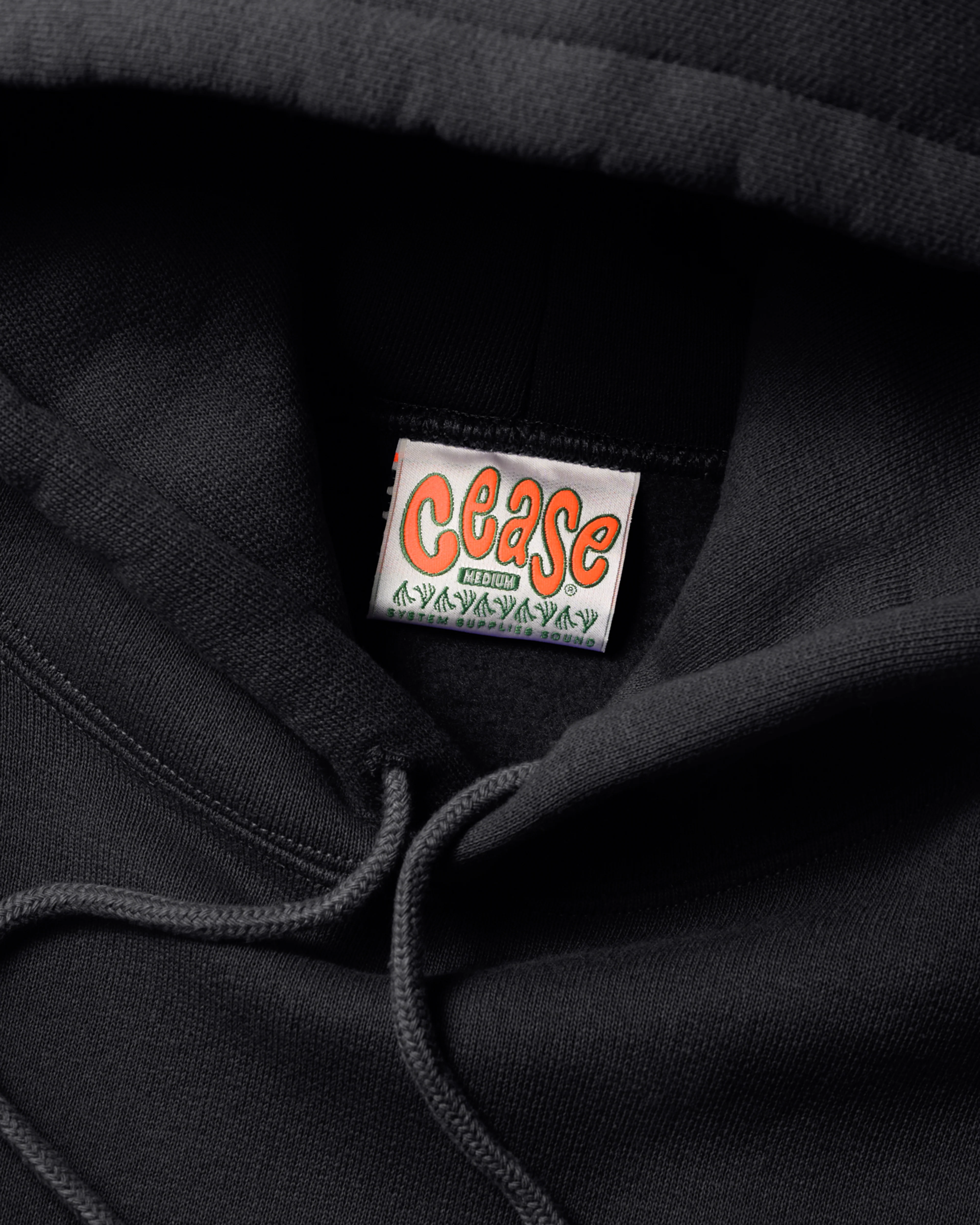 Cease - Men's Standard Pullover Hoodie - (Black)
