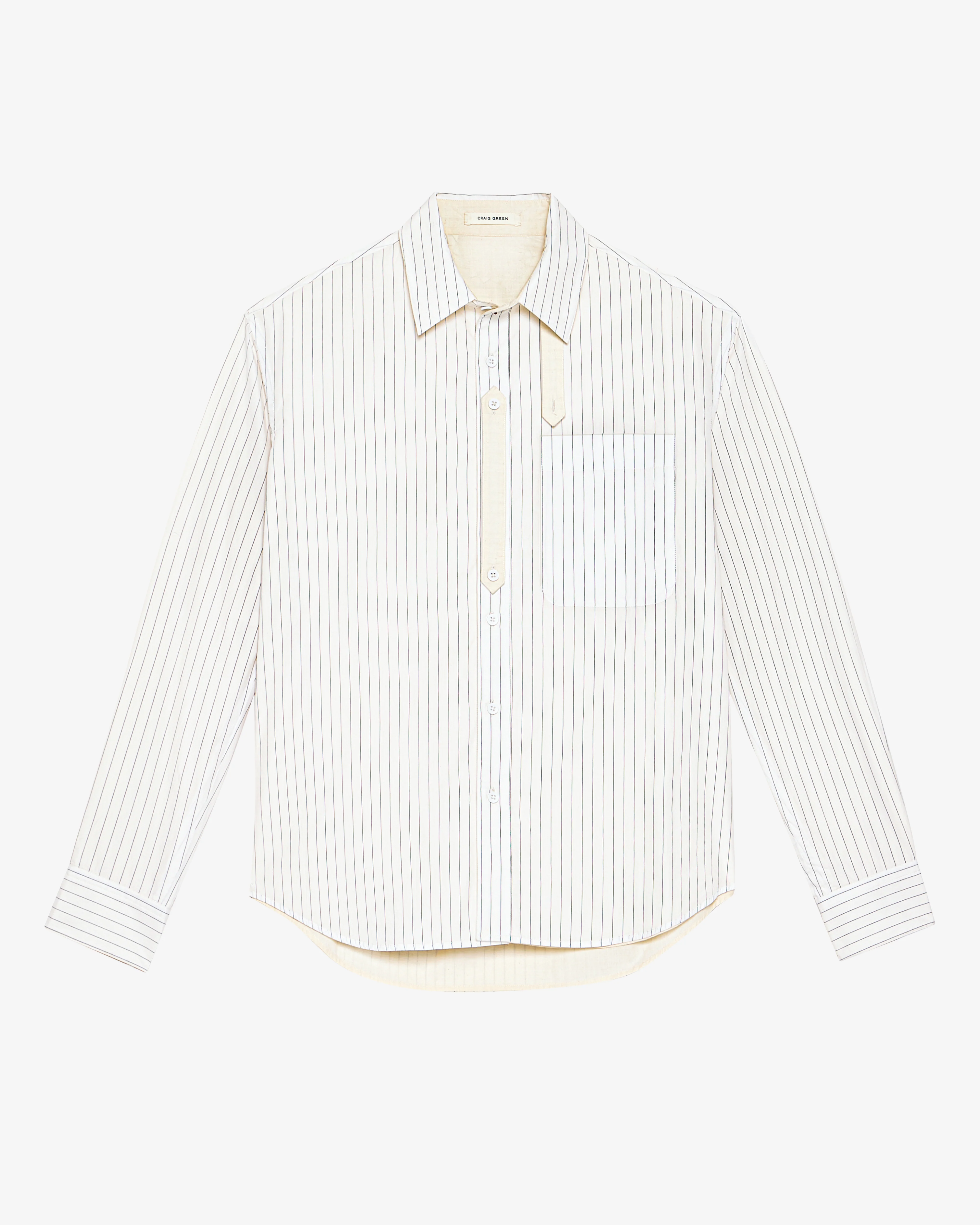 Craig Green - Men's Reversible Shirt - (Pinstripe)