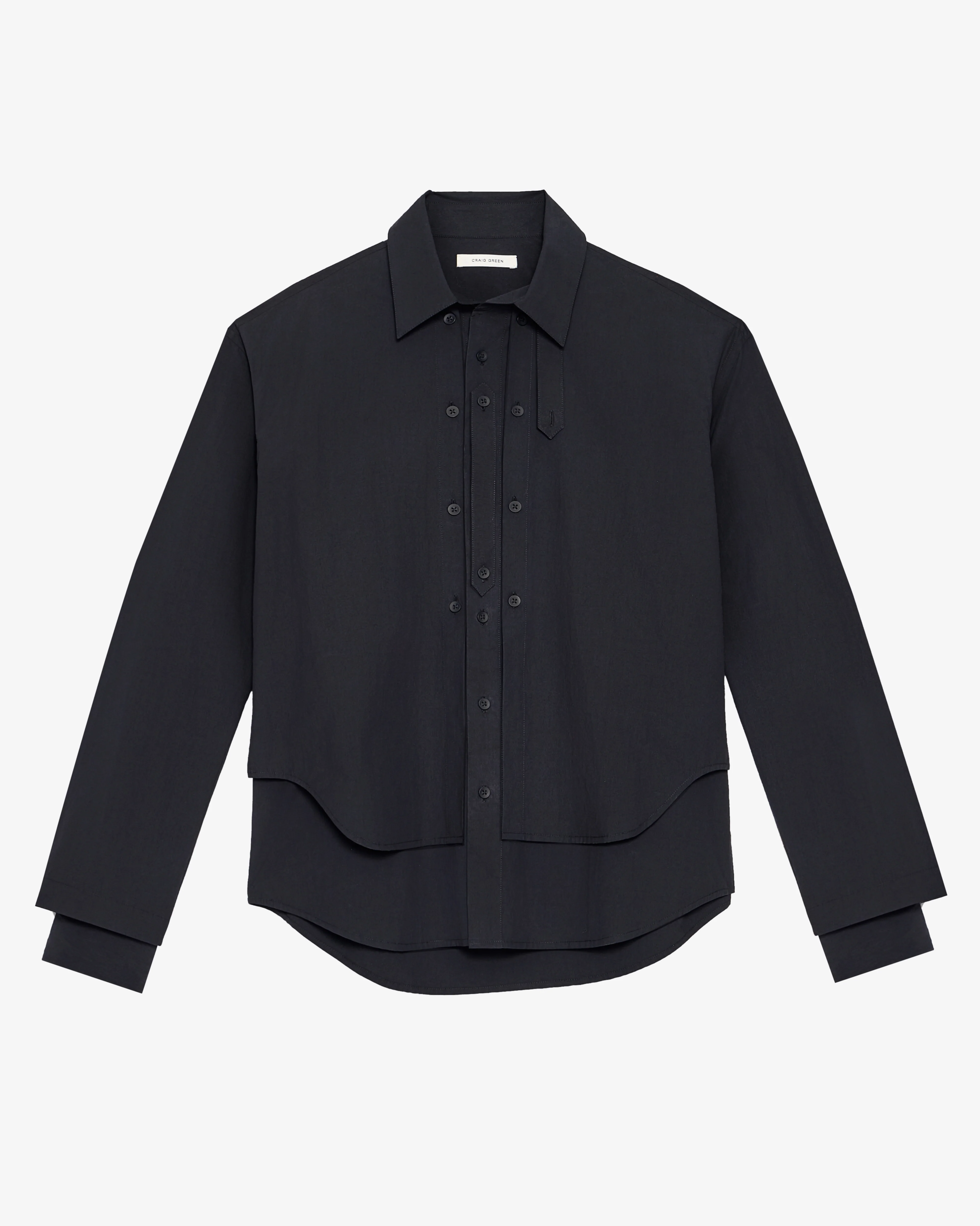 Craig Green - Men's Layered Shirt - (Black)