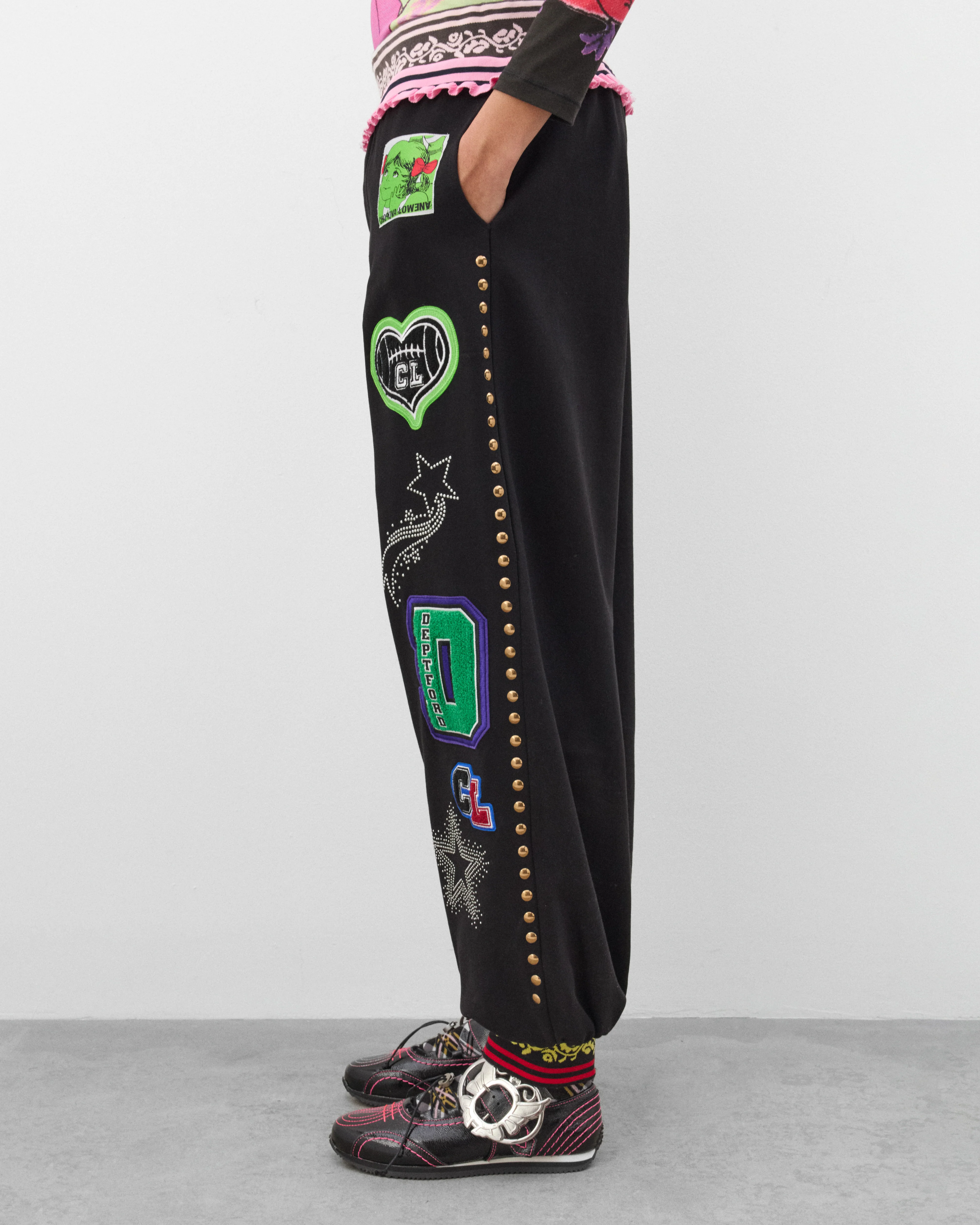 Chopova Lowena - Women's Wolfpack Sweatpants - (Black/Multi)
