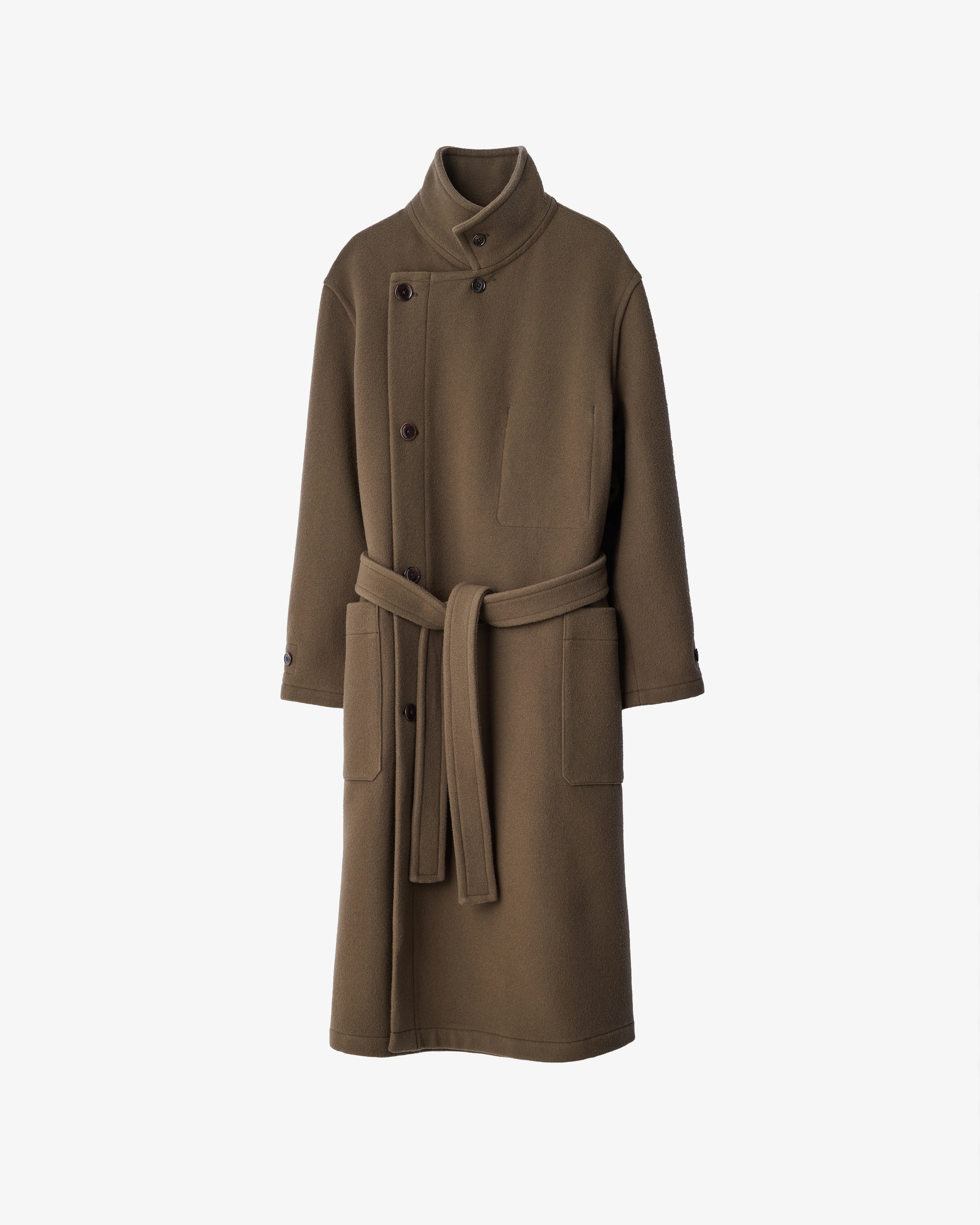 Lemaire - Women's Wrap Coat - (Thyme)