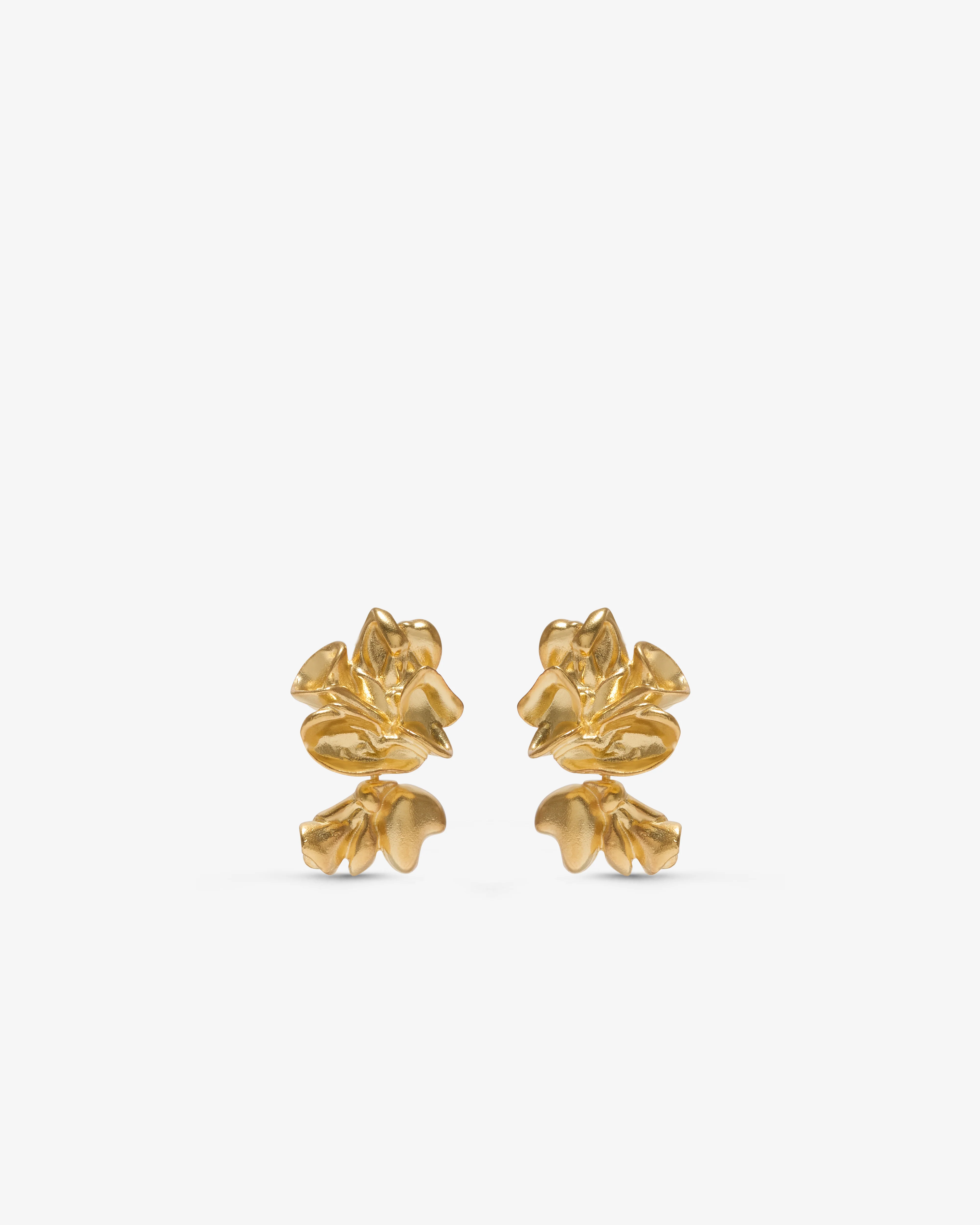 Completedworks - Women's Splotch Earrings - (Gold)