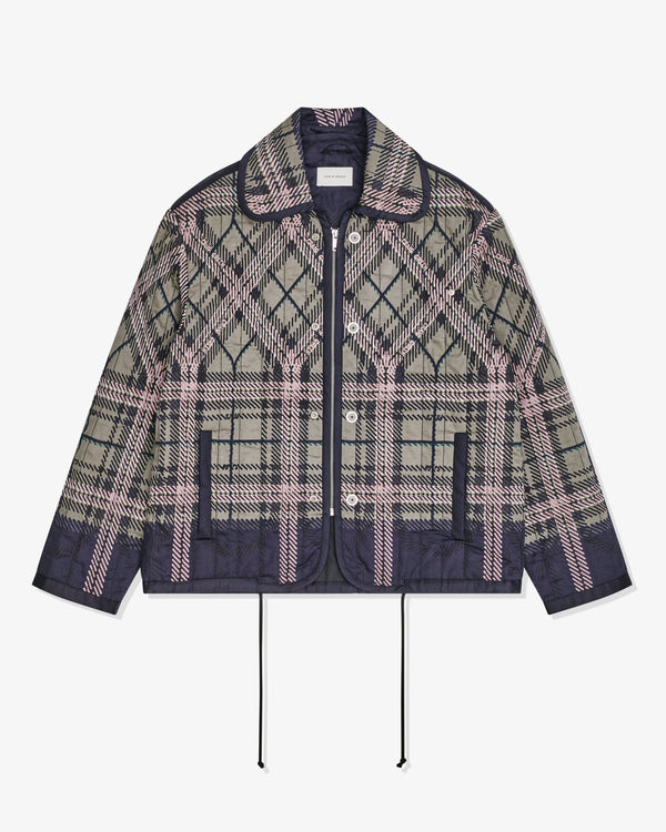 Craig Green - Men
s Quilted Plaid Fade Jacket - (Black)