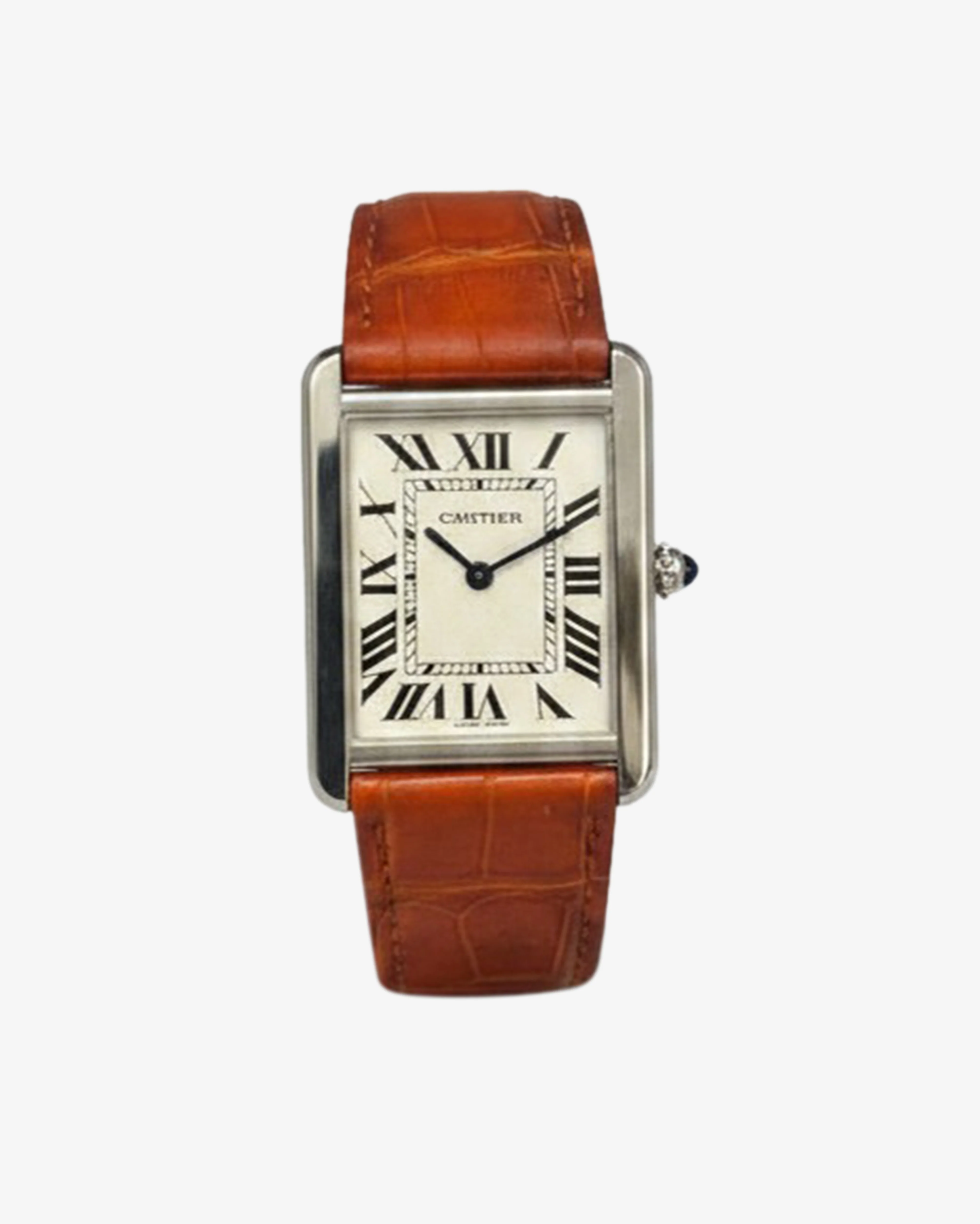 Classic 55 - Cartier Tank Stainless Steel 2715 - (Sterling Silver)