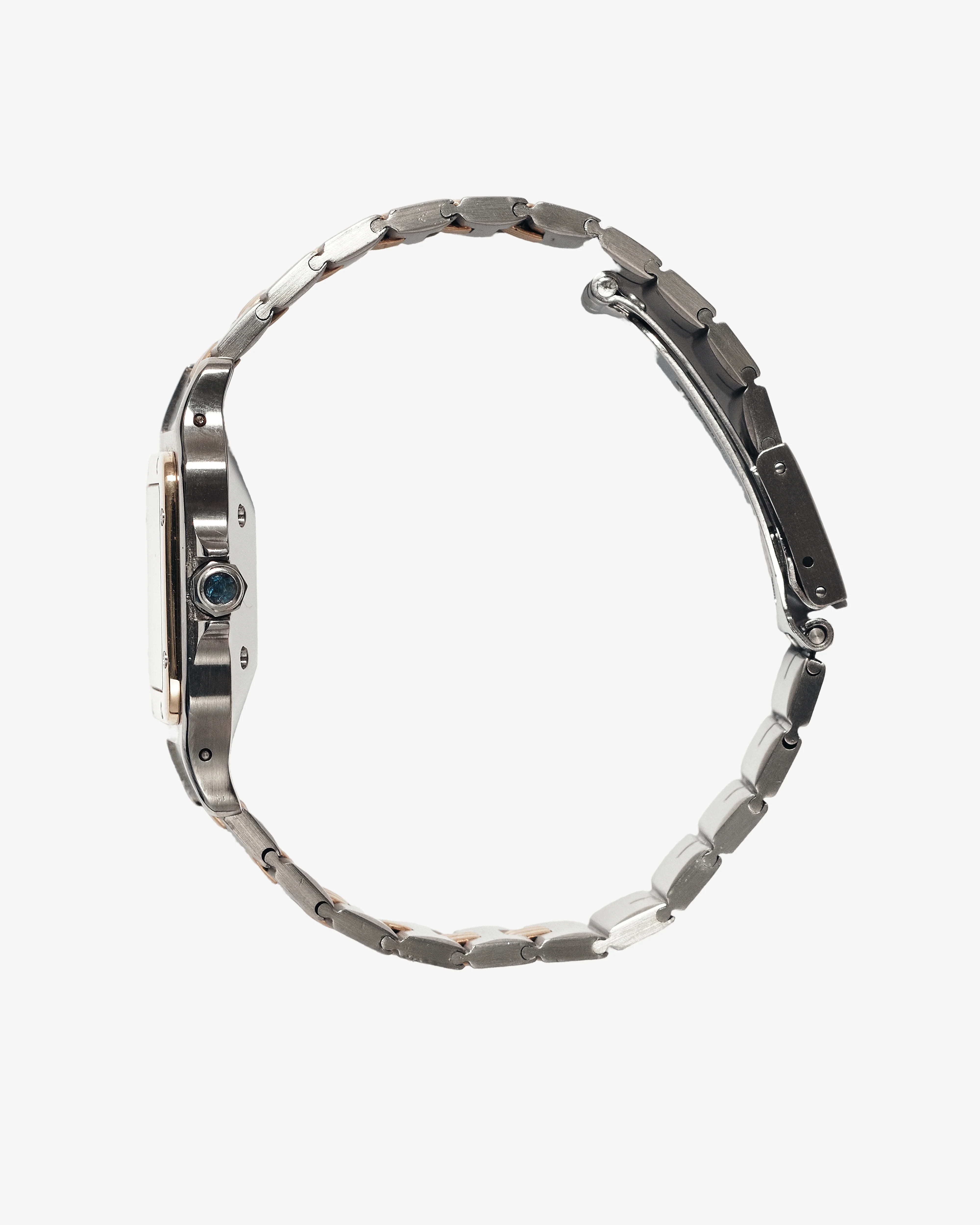 Classic 55 - Cartier Santos Godron 2961 - (Yellow Gold/Steel)