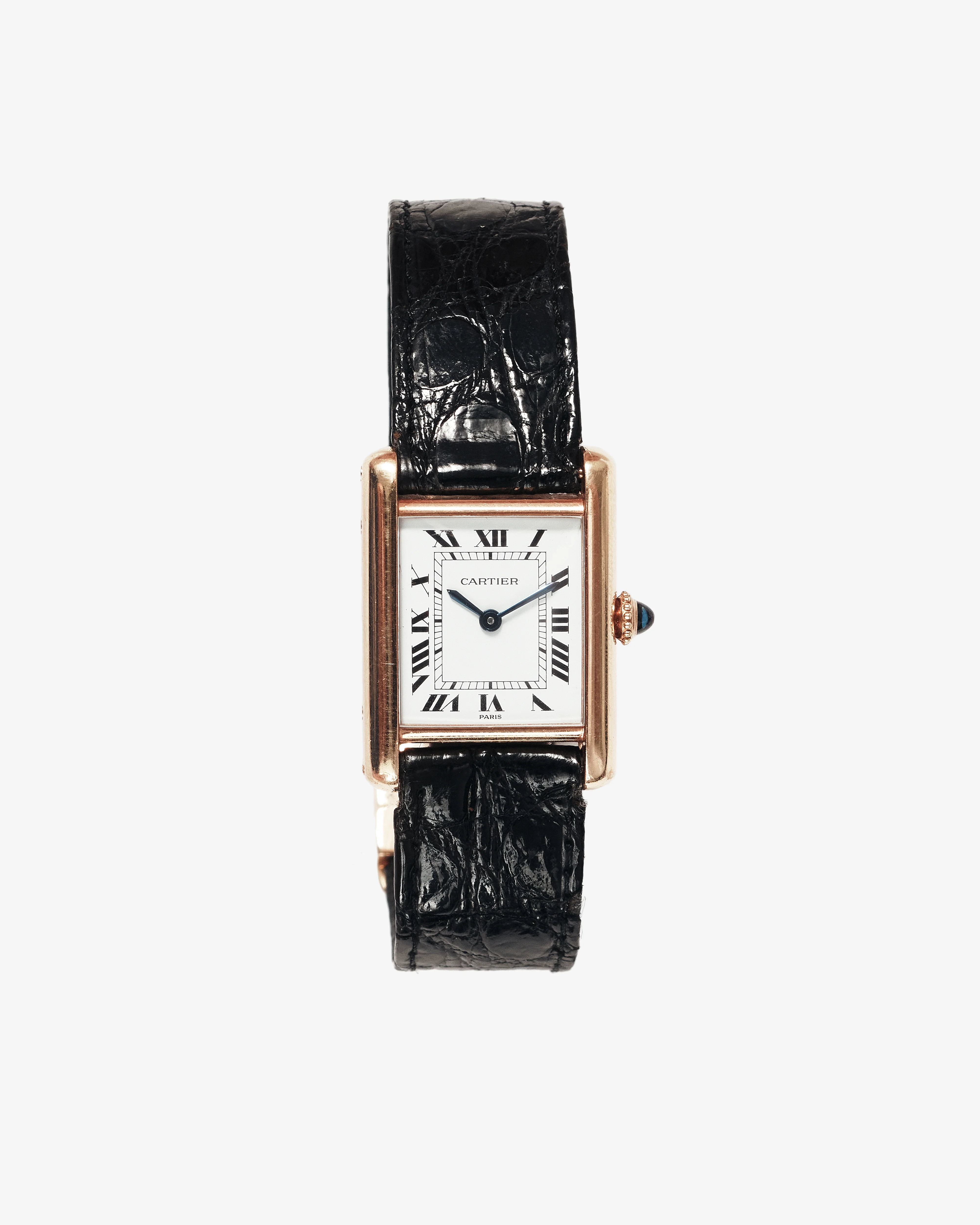 Classic 55 - Cartier Vintage Tank Junior Paris Signed 78087 - (Yellow Gold)