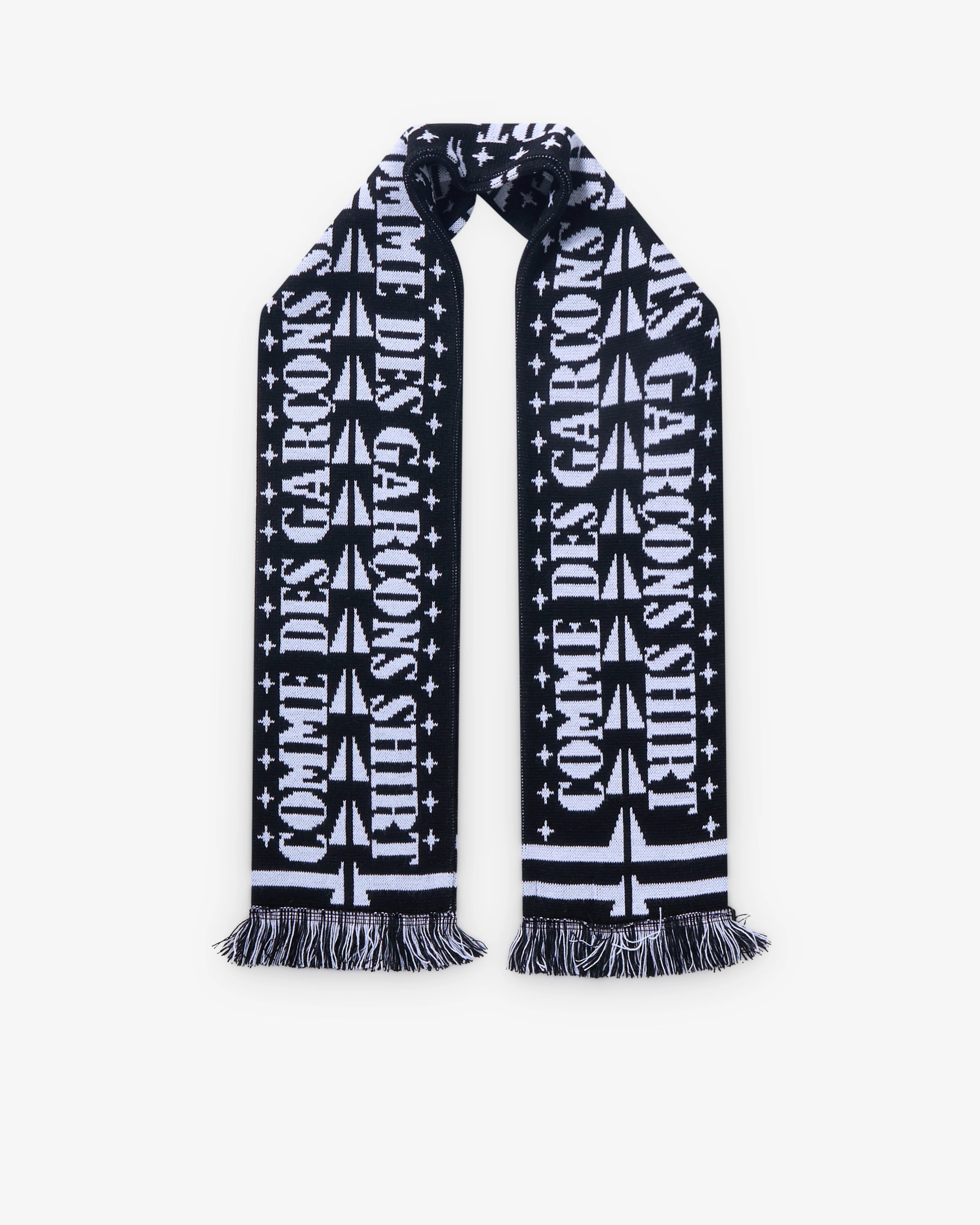 CDG Shirt - Men's Graphic Football Scarf - (Black)