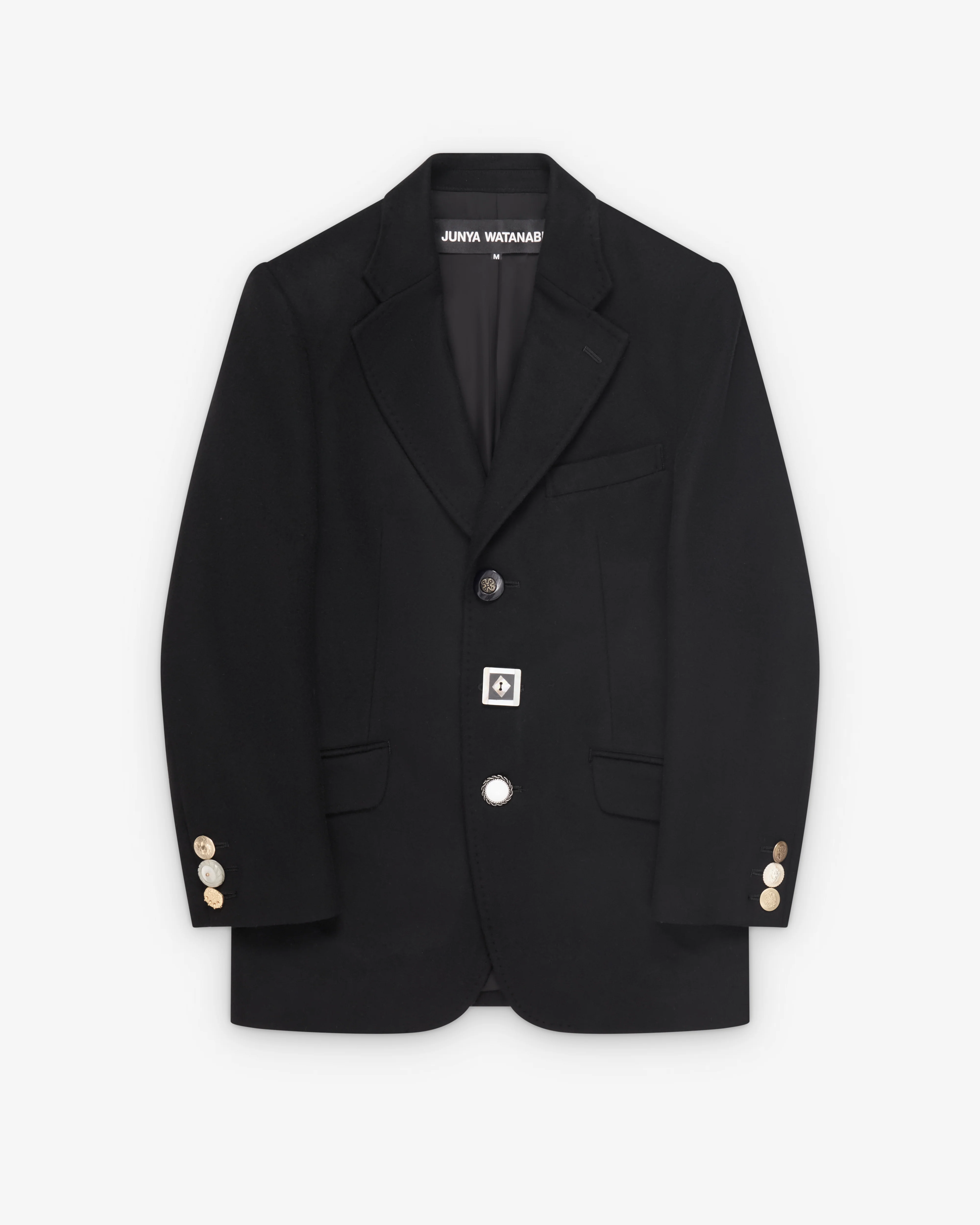 Junya Watanabe - Women's Novelty Button Blazer - (Black)