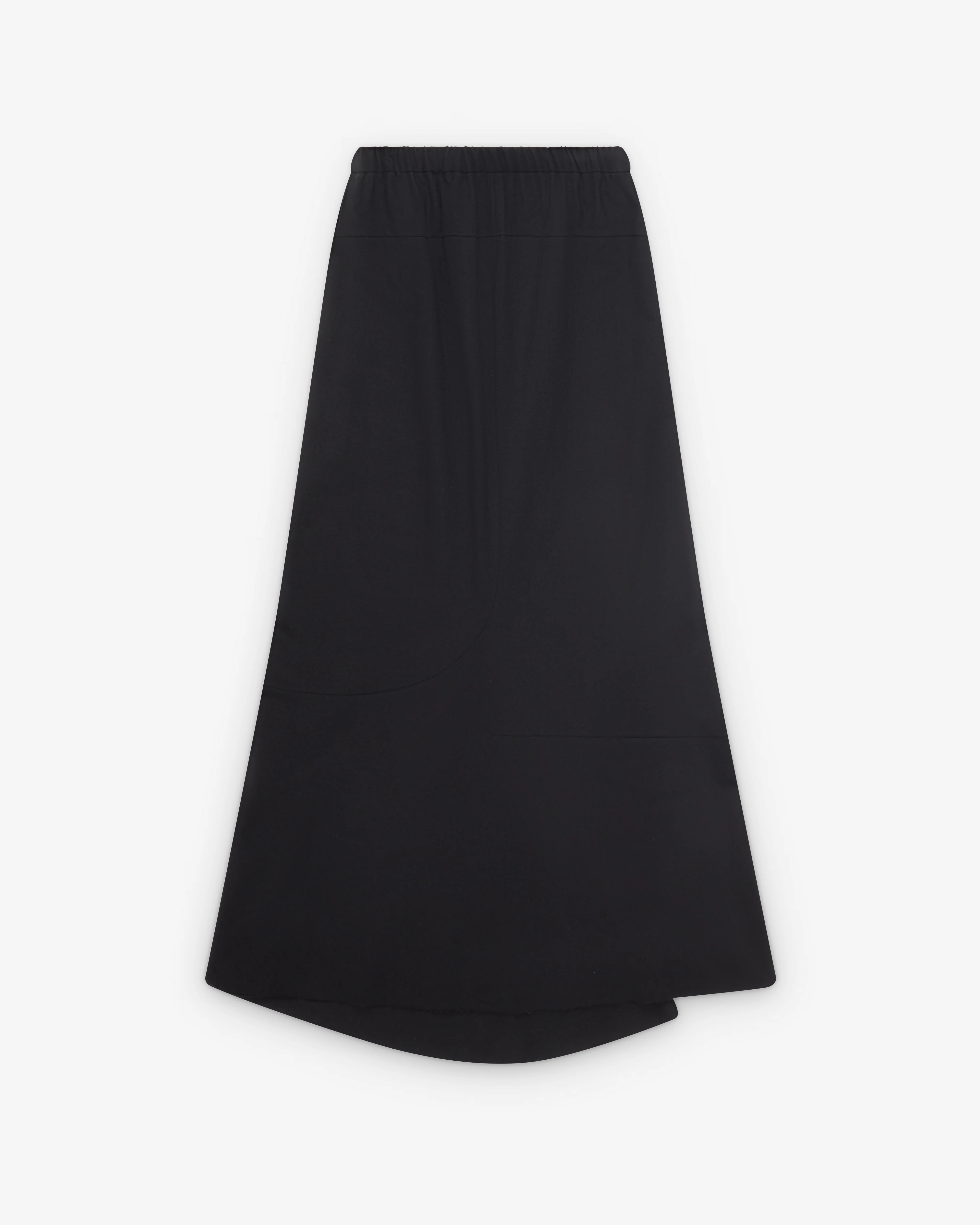 Junya Watanabe - Women's Wool Panelled Skirt - (Black)