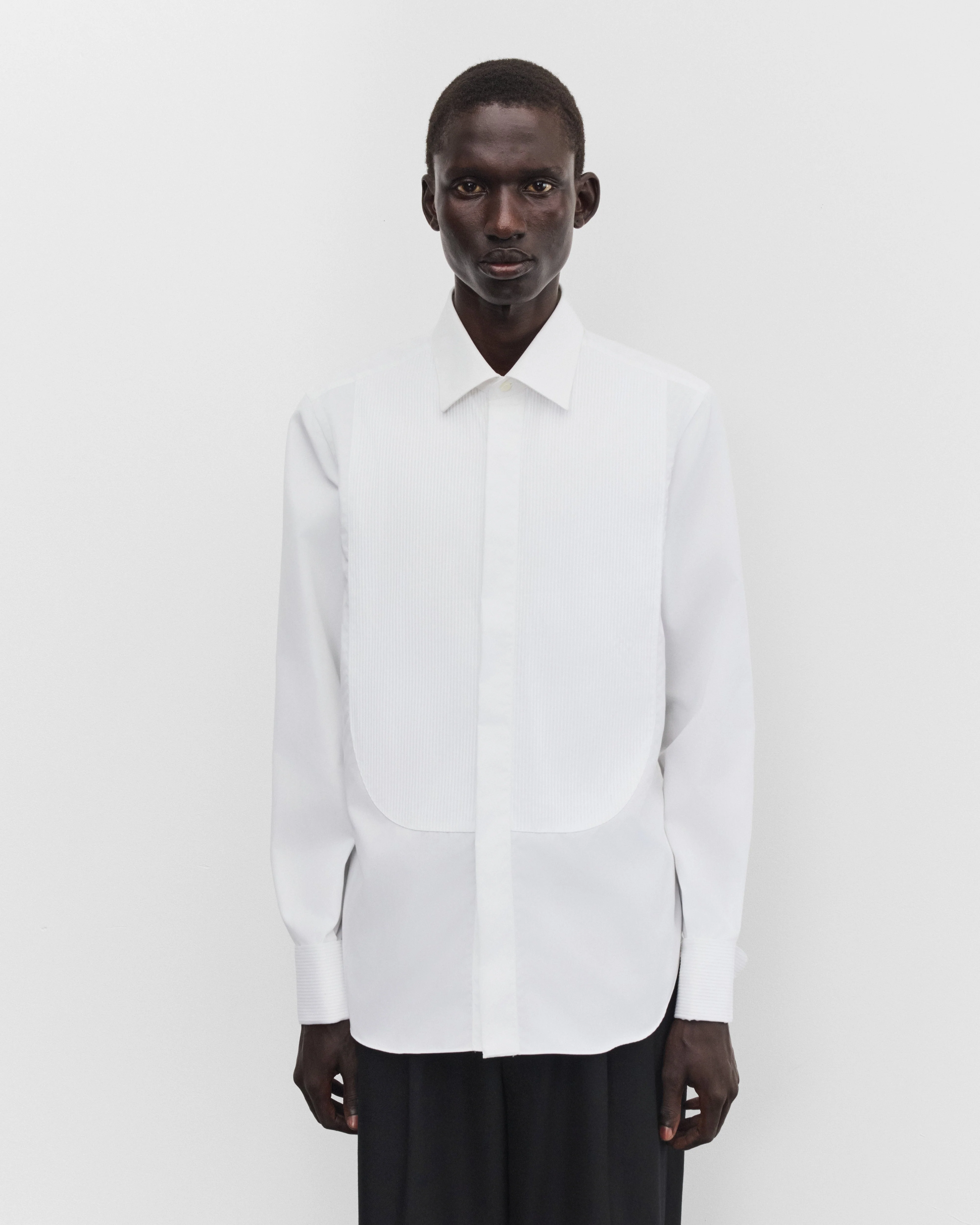 Junya Watanabe Man - Men's Maria Santangelo Tuxedo Shirt - (White)