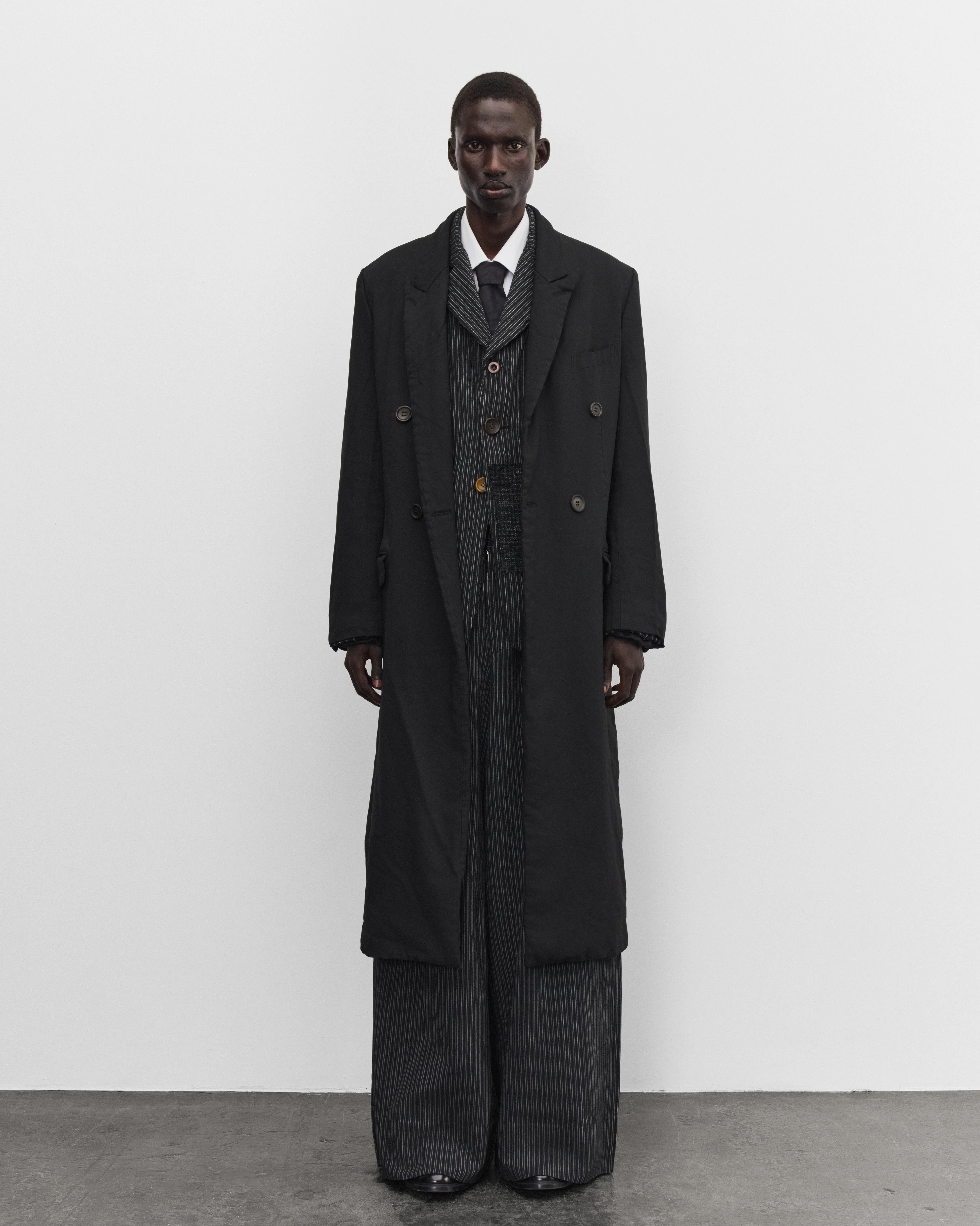 Junya Watanabe Man - Men's Garment Dyed Coat - (Black)