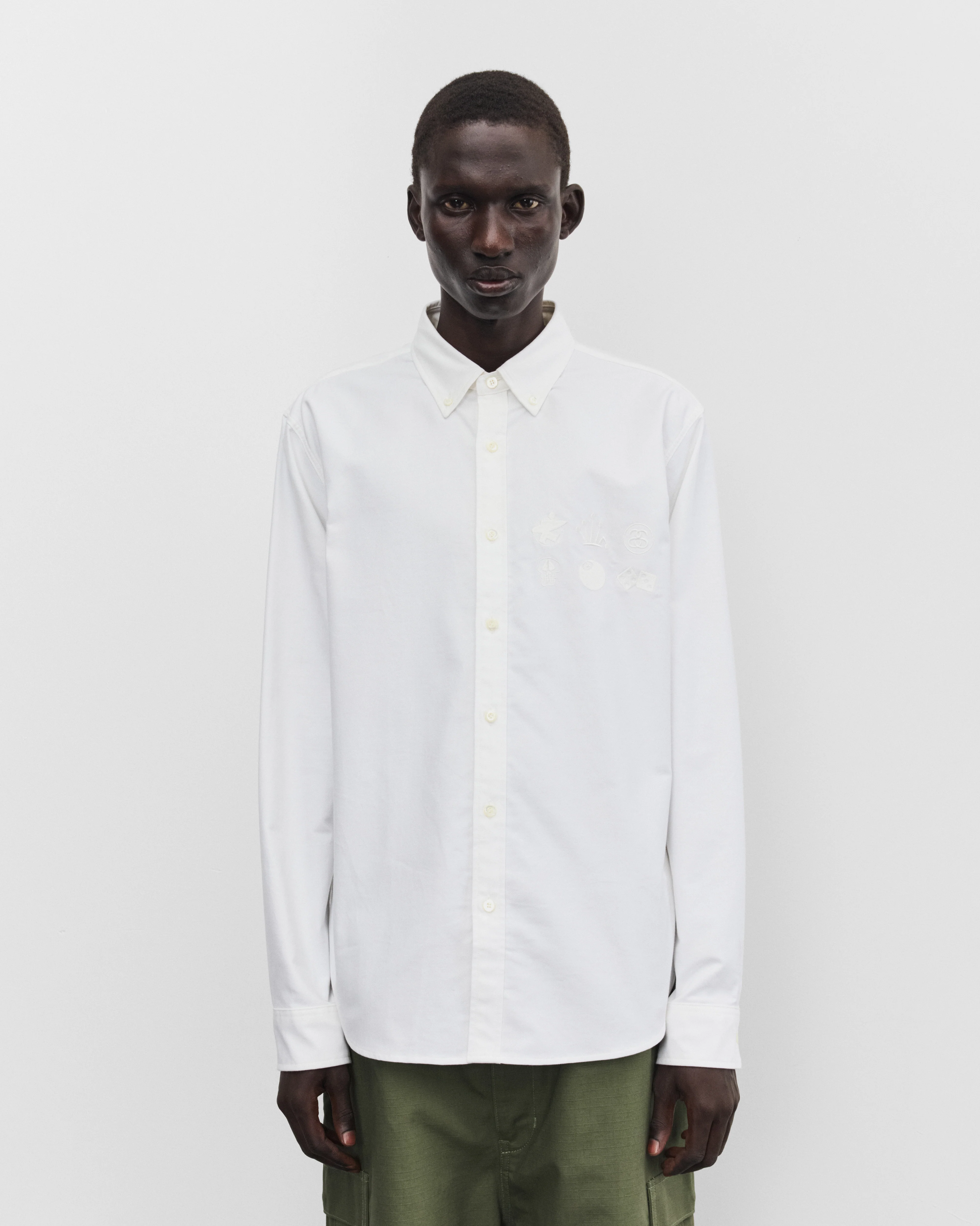 eye Junya Watanabe Man - Men's Stüssy Oxford Shirt - (White)