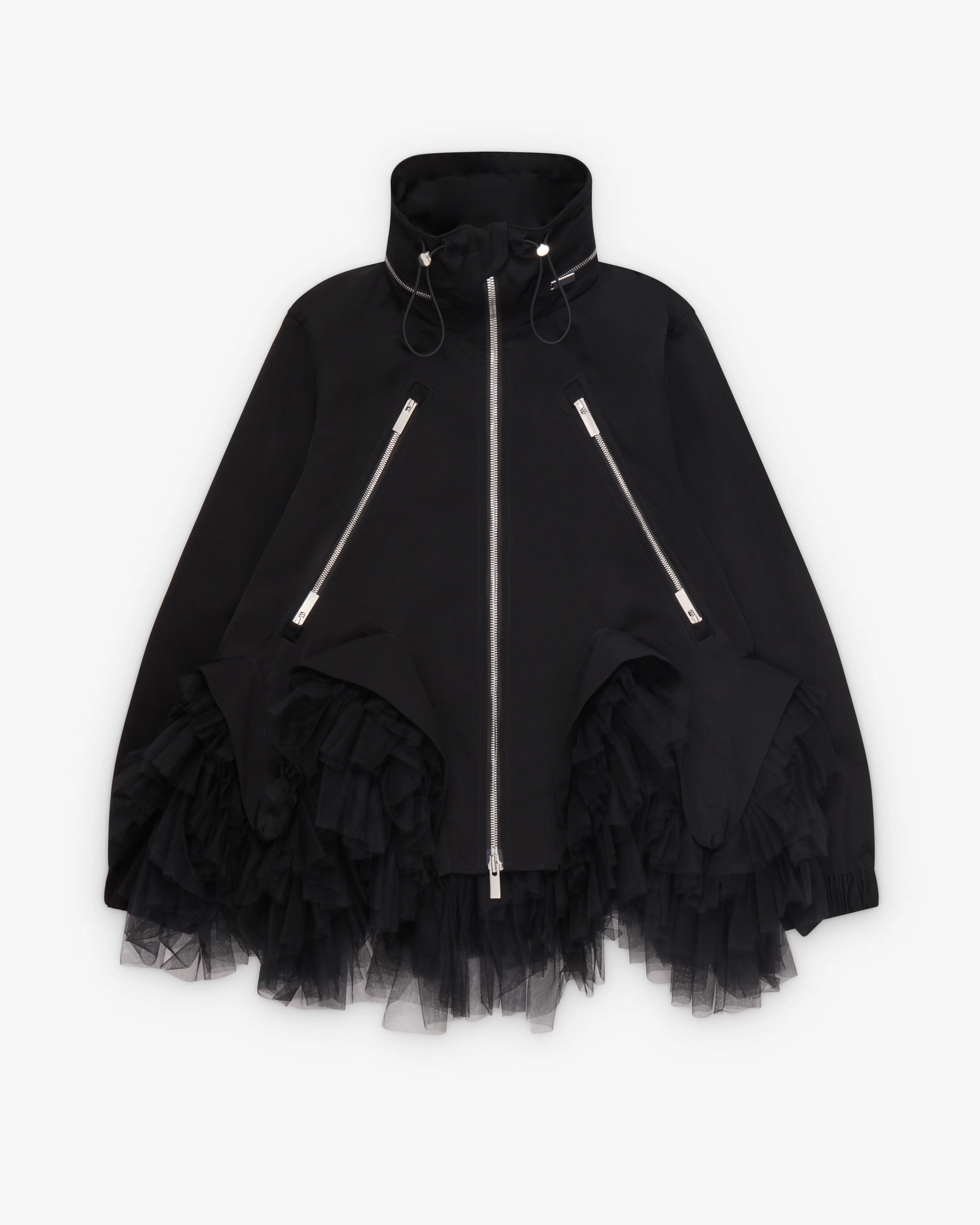 Noir Kei Ninomiya - Women's Technical Tulle Jacket - (Black)