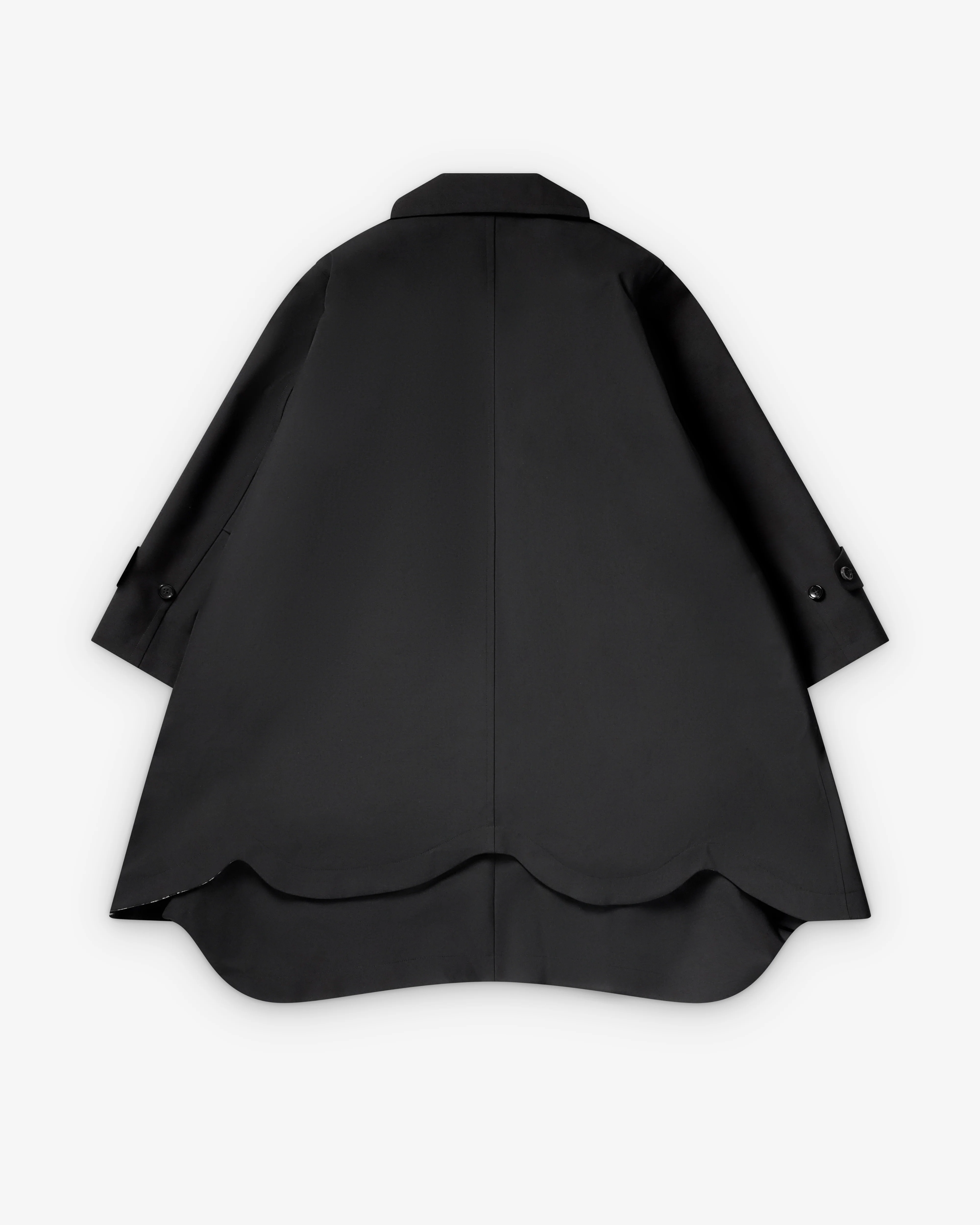 Tao - Women's Double Layer Coat - (Black)