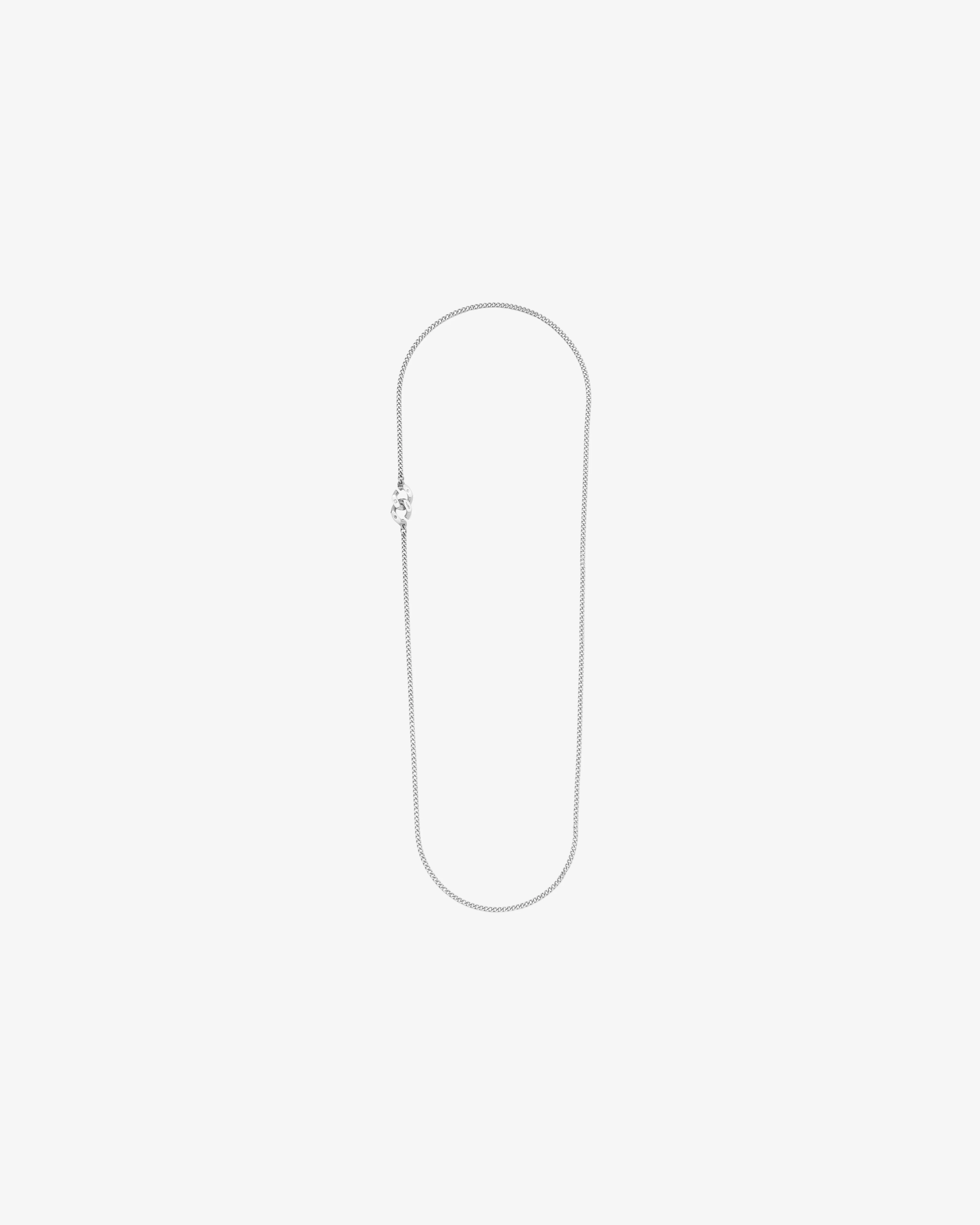 Bunney - Men's Chain with Curb Clasp - (Silver)
