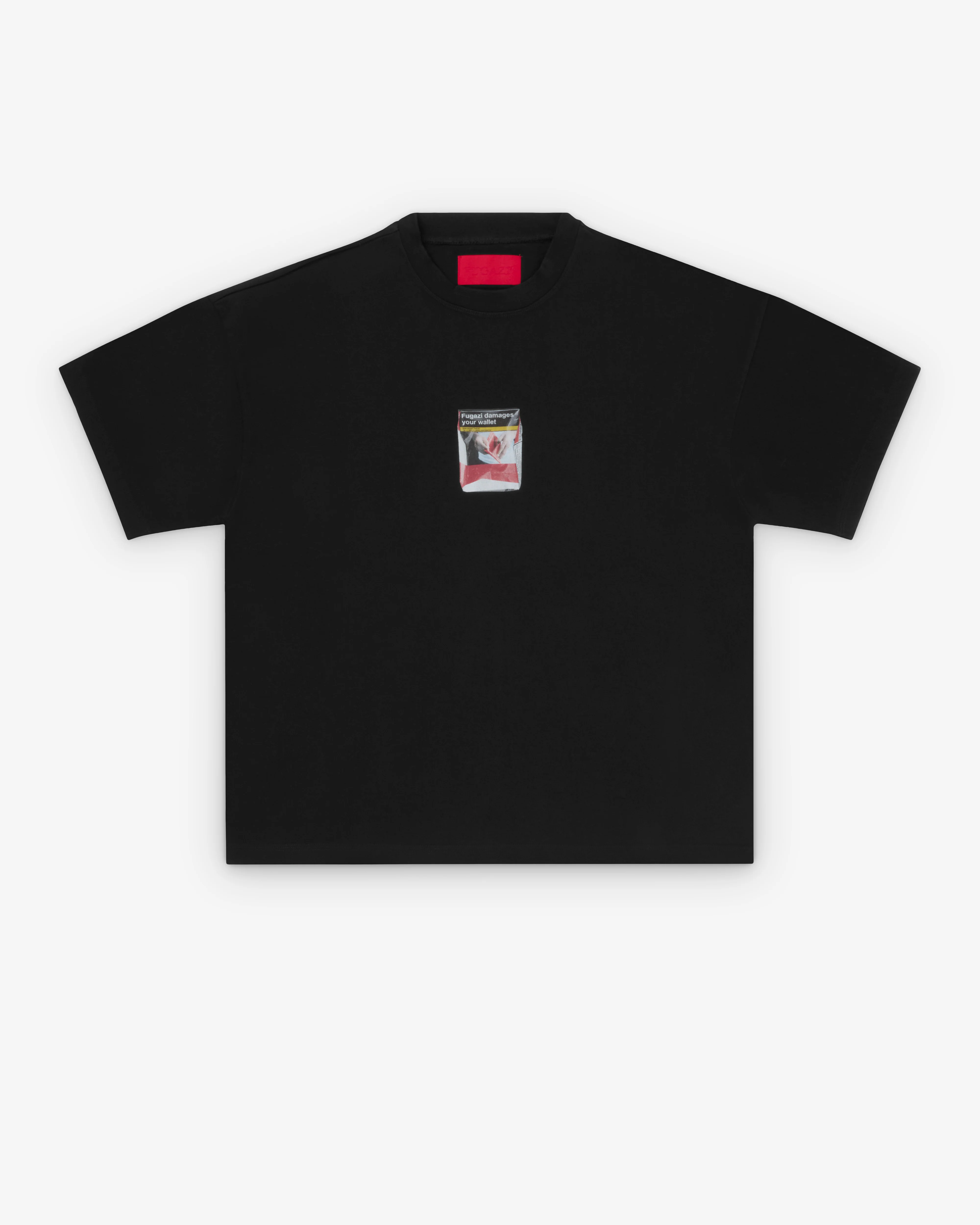 Fugazi - Men's Cig Box Tee - (Black)