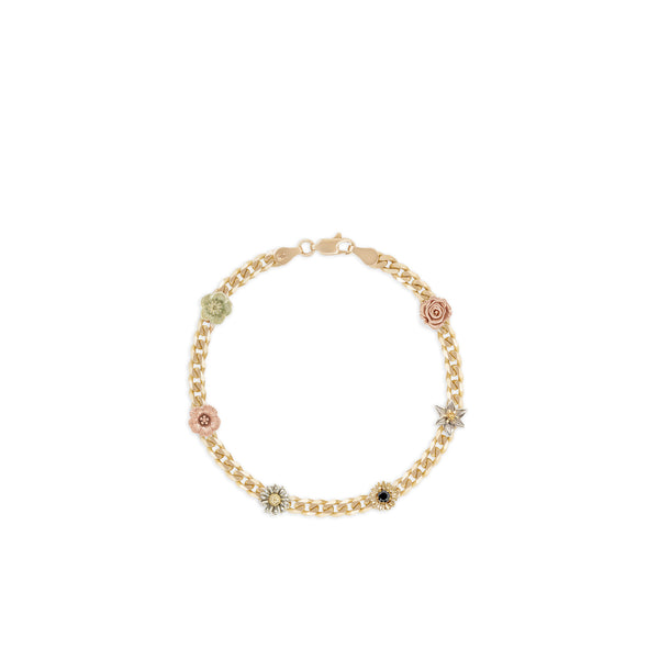 Bernard James - Flora Curb Bracelet - (Multi)