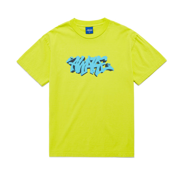 Awake NY - Men
s Graffiti T-Shirt - (Yellow)