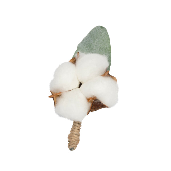 Denim Tears - Cotton Boutonnière - (White)