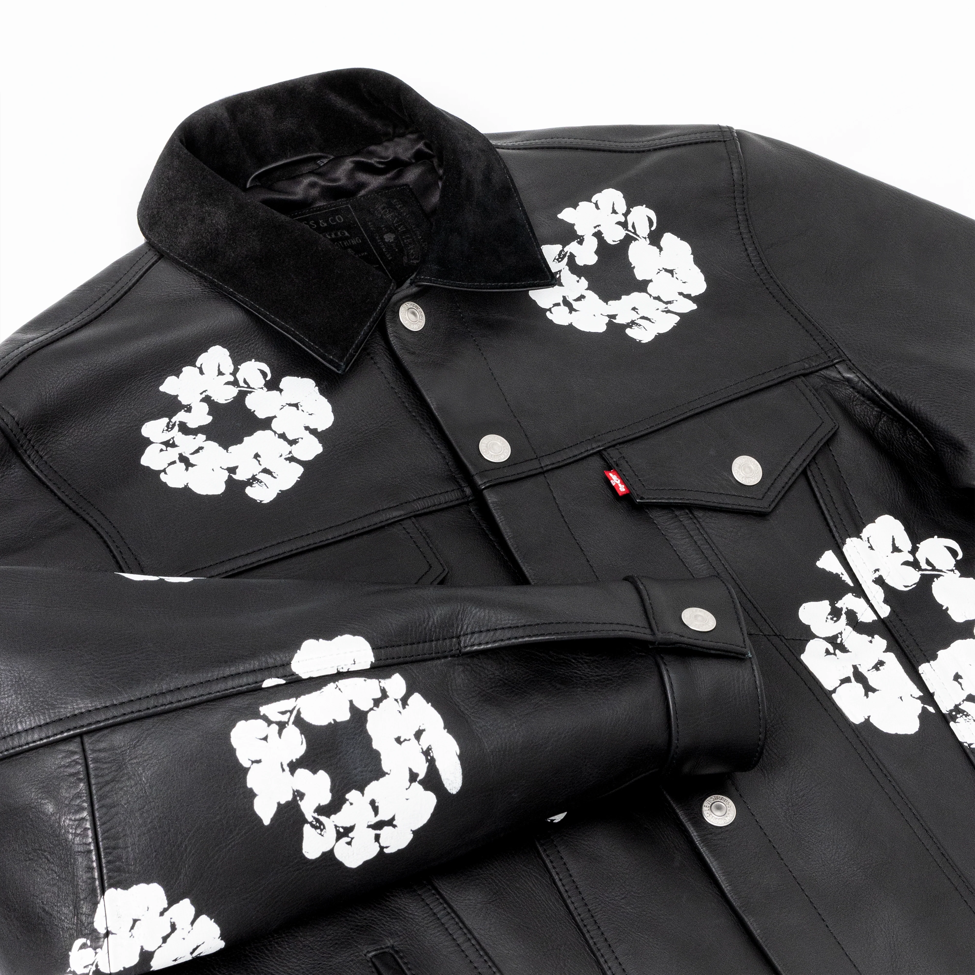 Denim Tears - Men's Leather Cotton Wreath Type-2 - (Black)
