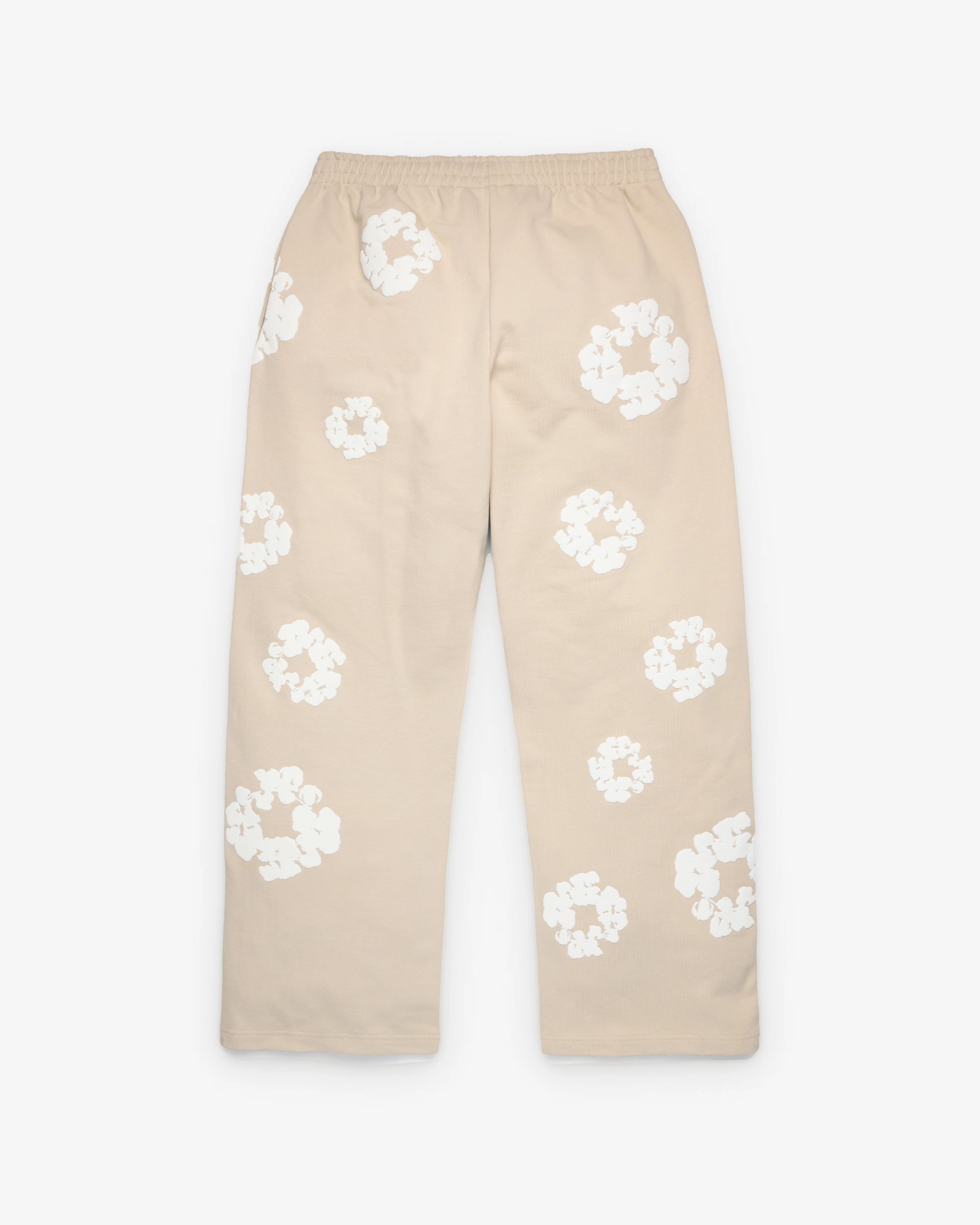 Denim Tears - Men's Cotton Wreath Open Hem Sweatpants - (Grey)